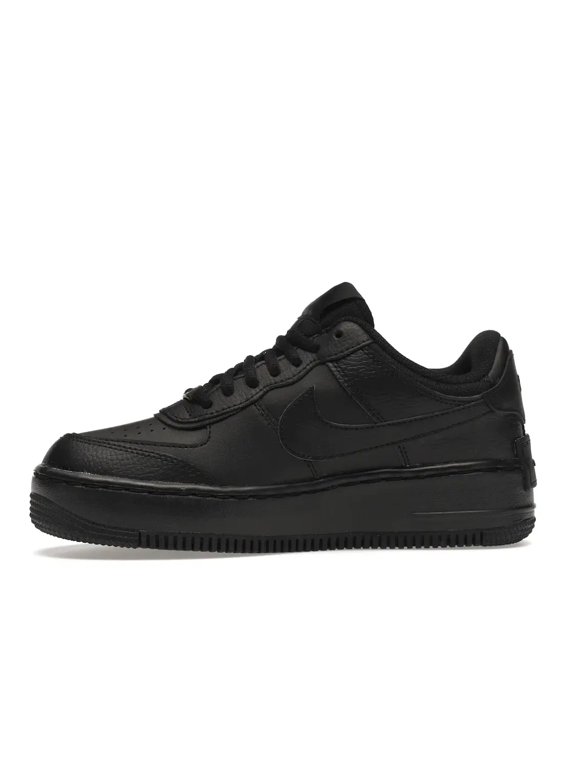 Женские кроссовки Lifestyle Nike Air Force 1 Low Shadow — изображение 3 из 4, черный/черный-черный