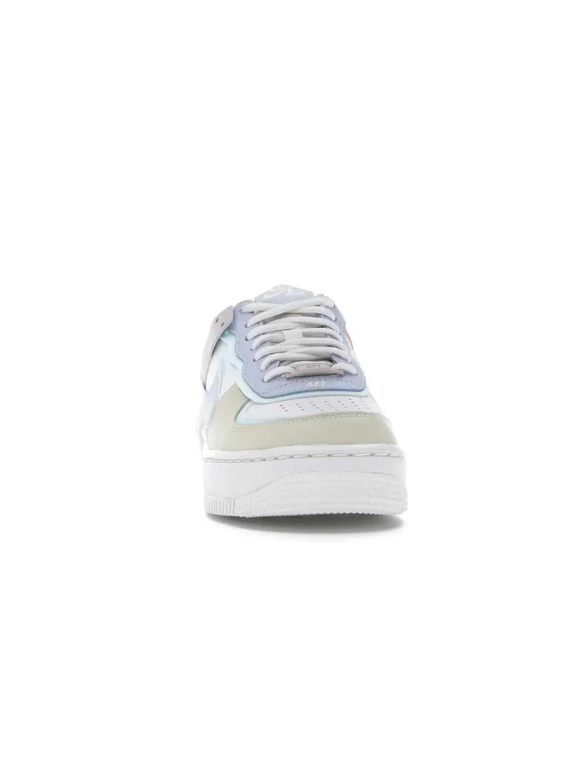 Женские кроссовки Lifestyle с дизайном Shadow Nike Air Force 1 Low Shadow — изображение 2 из 4, белый/синий