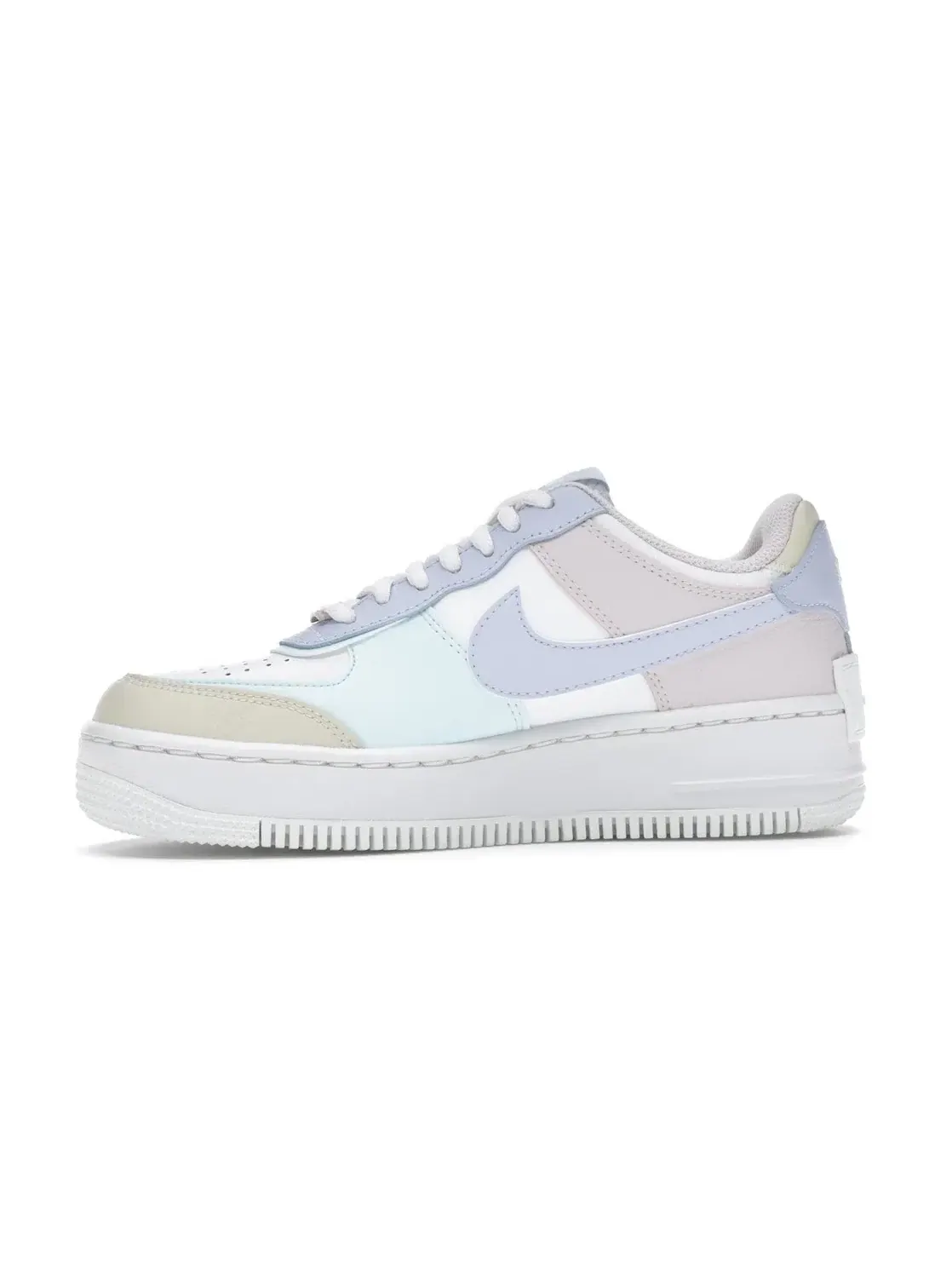 Женские кроссовки Lifestyle с дизайном Shadow Nike Air Force 1 Low Shadow — изображение 3 из 4, белый/синий