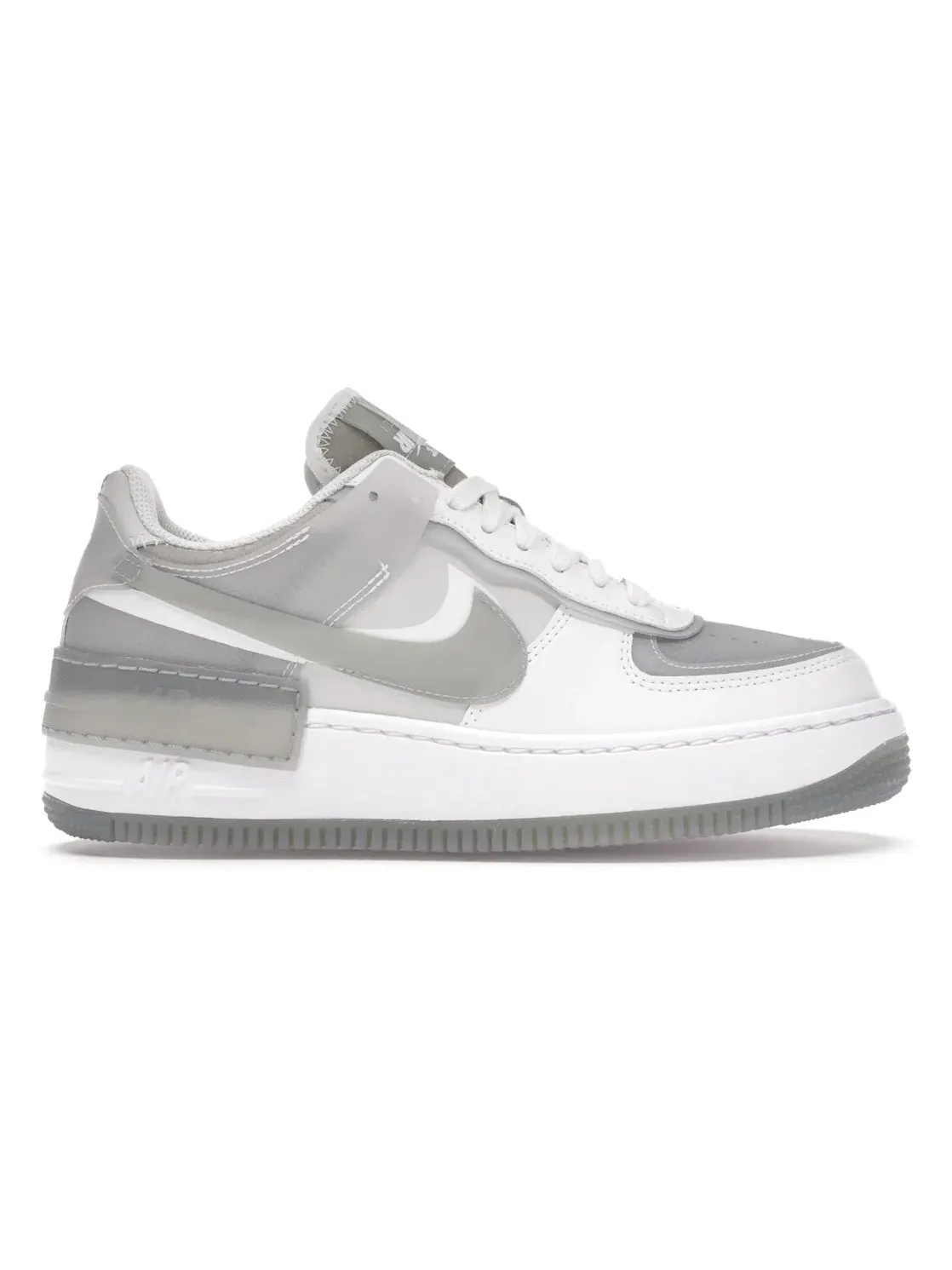 Женские кроссовки Lifestyle Nike Air Force 1 Low Shadow — изображение 1 из 4, белый/серый--серый