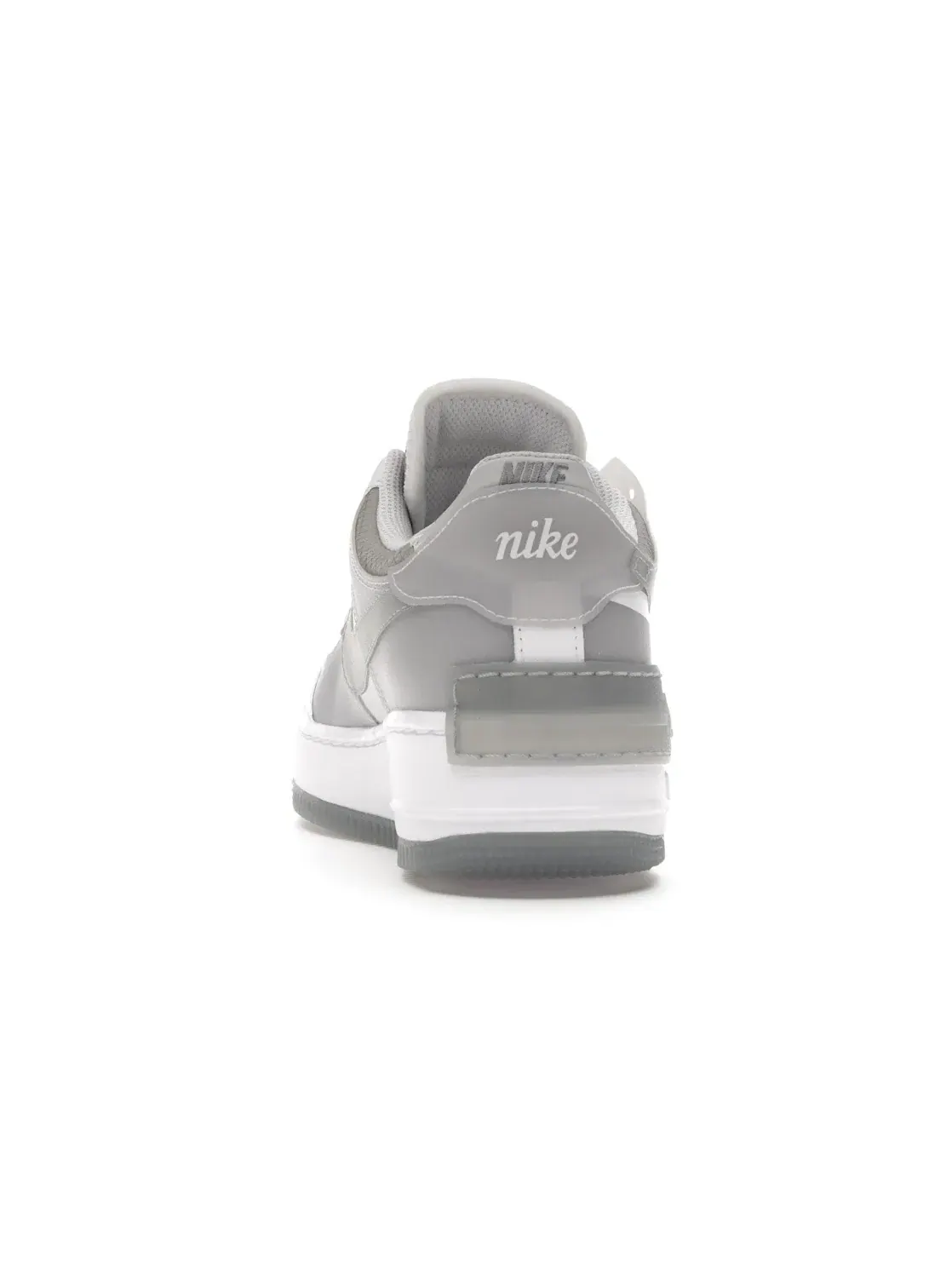 Женские кроссовки Lifestyle Nike Air Force 1 Low Shadow — изображение 4 из 4, белый/серый--серый
