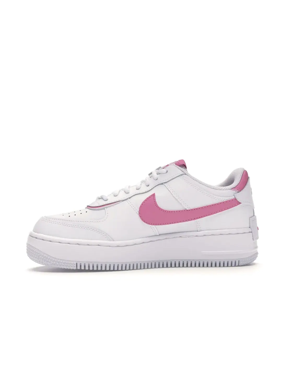 Женские кроссовки Lifestyle Nike Air Force 1 Low Shadow — изображение 3 из 4, белый/белый--белый