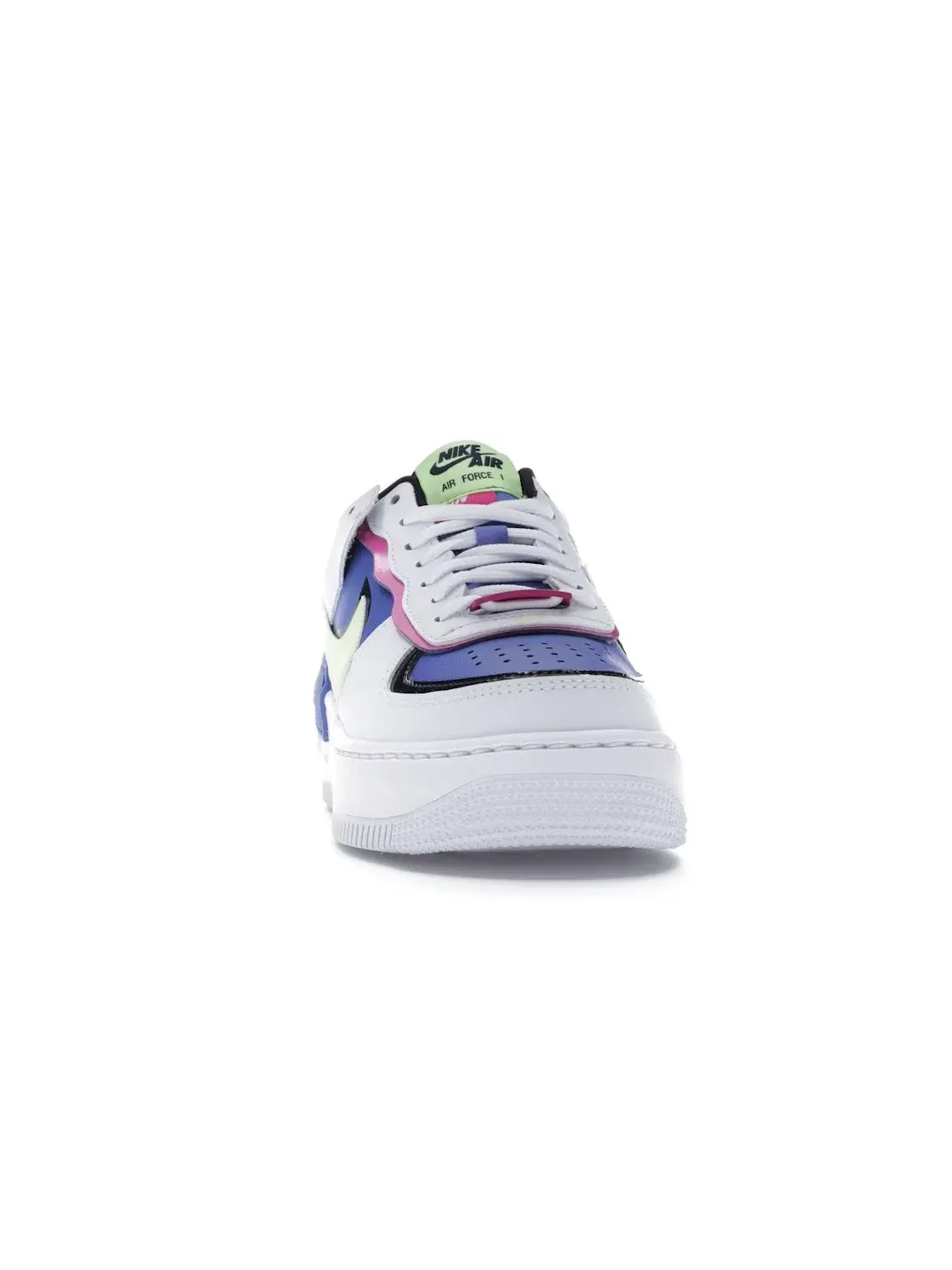 Женские кроссовки Lifestyle Nike Air Force 1 Low Shadow — изображение 2 из 4, белый/-розовый