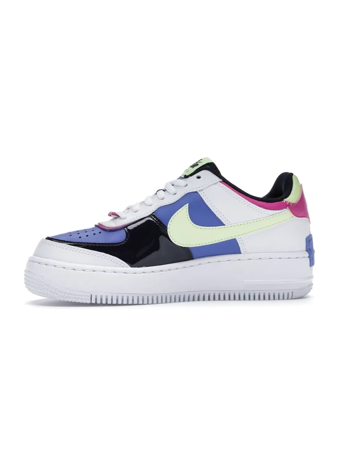 Женские кроссовки Lifestyle Nike Air Force 1 Low Shadow — изображение 3 из 4, белый/-розовый