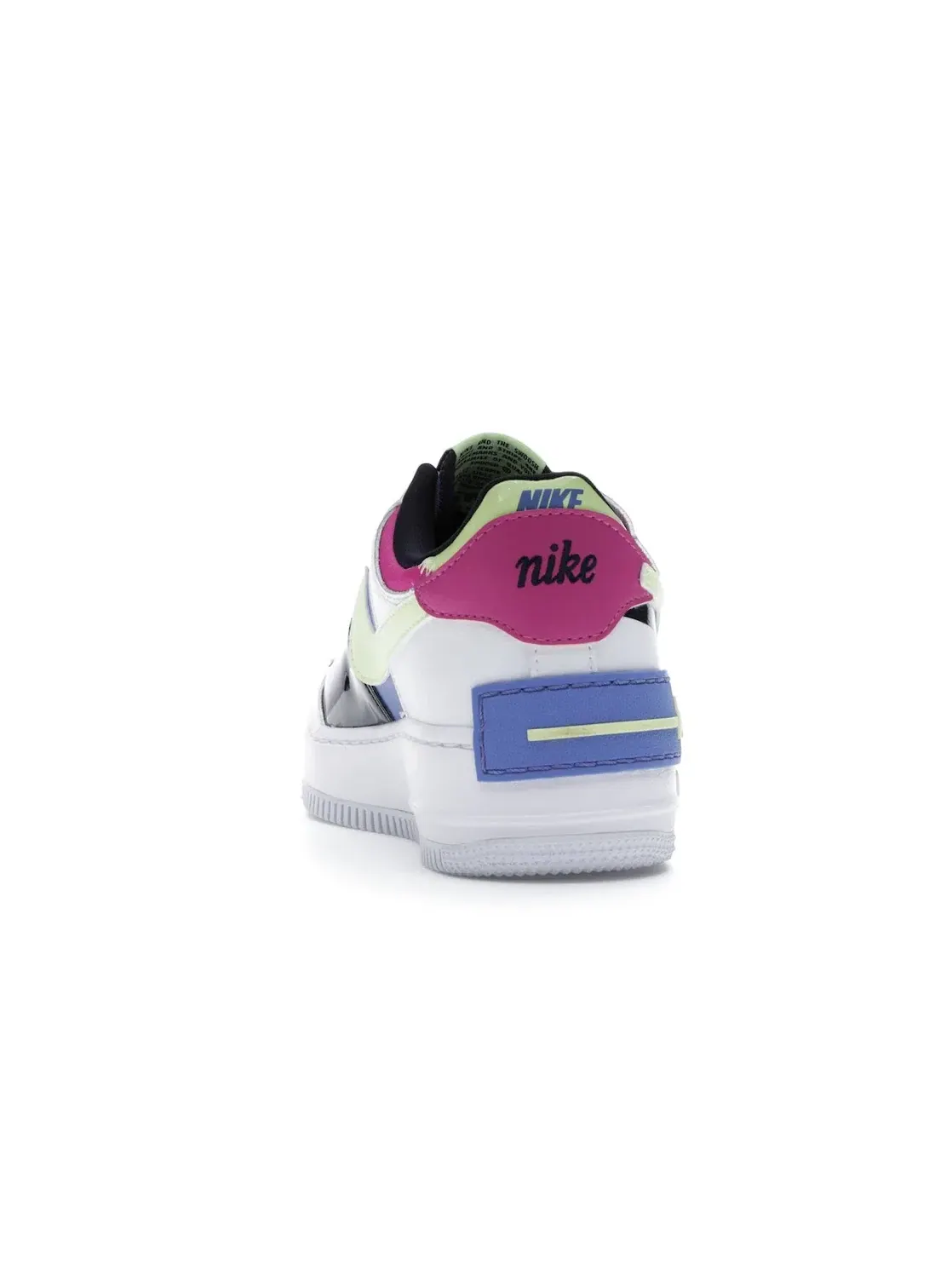Женские кроссовки Lifestyle Nike Air Force 1 Low Shadow — изображение 4 из 4, белый/-розовый