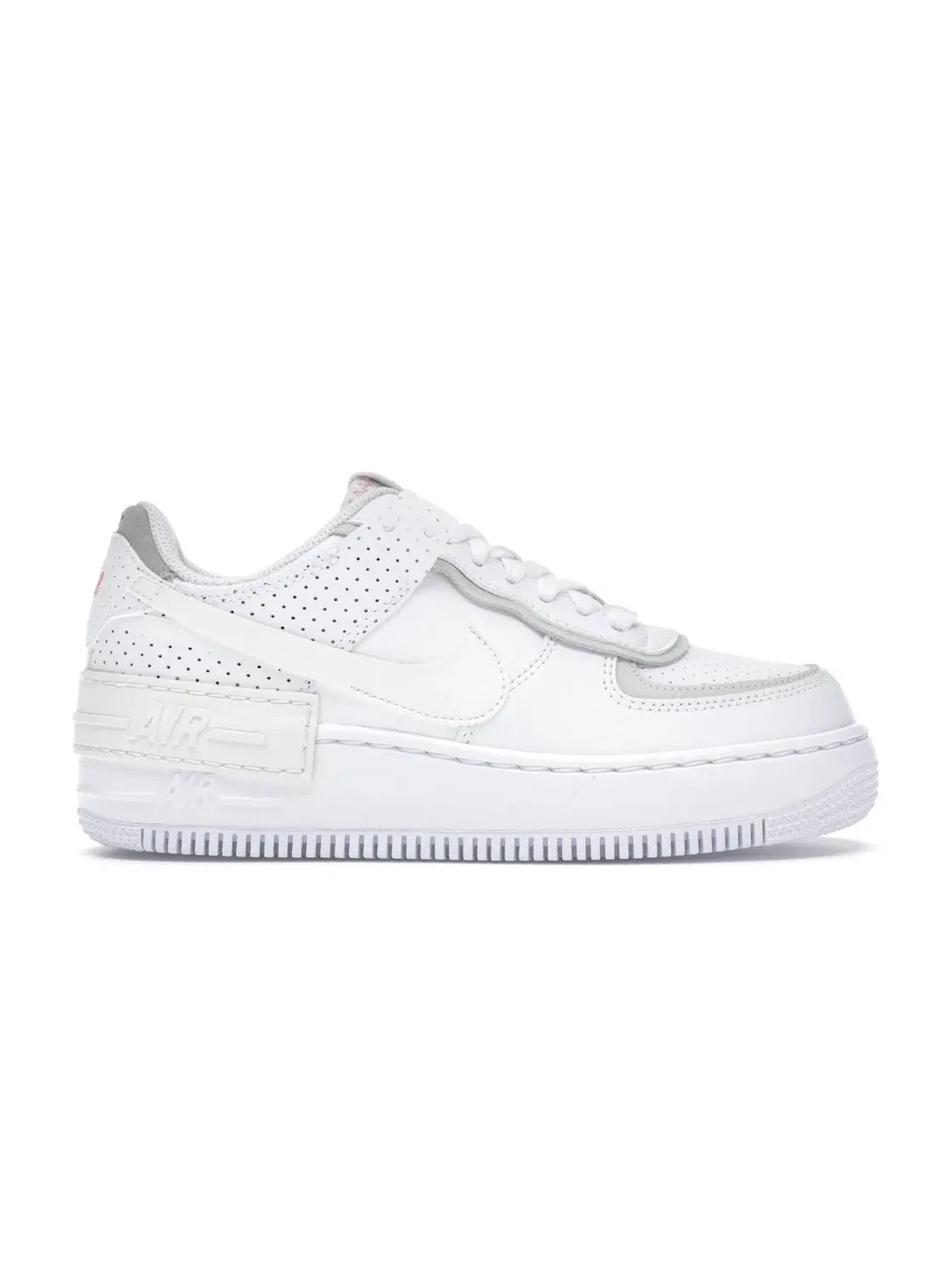 Женские кроссовки Lifestyle Nike Air Force 1 Low Shadow — изображение 1 из 4, белый/-розовый