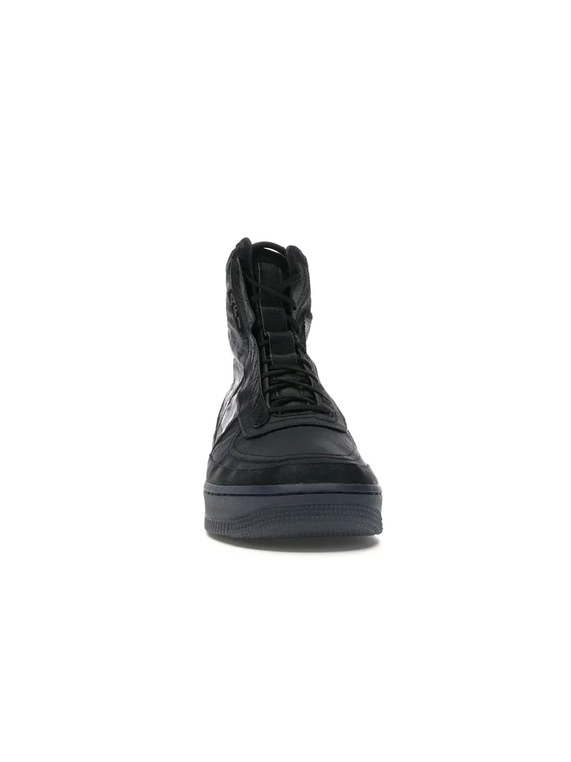 Женские ботинки с высоким голенищем Nike Air Force 1 Shell — изображение 2 из 4, черный/графитовый