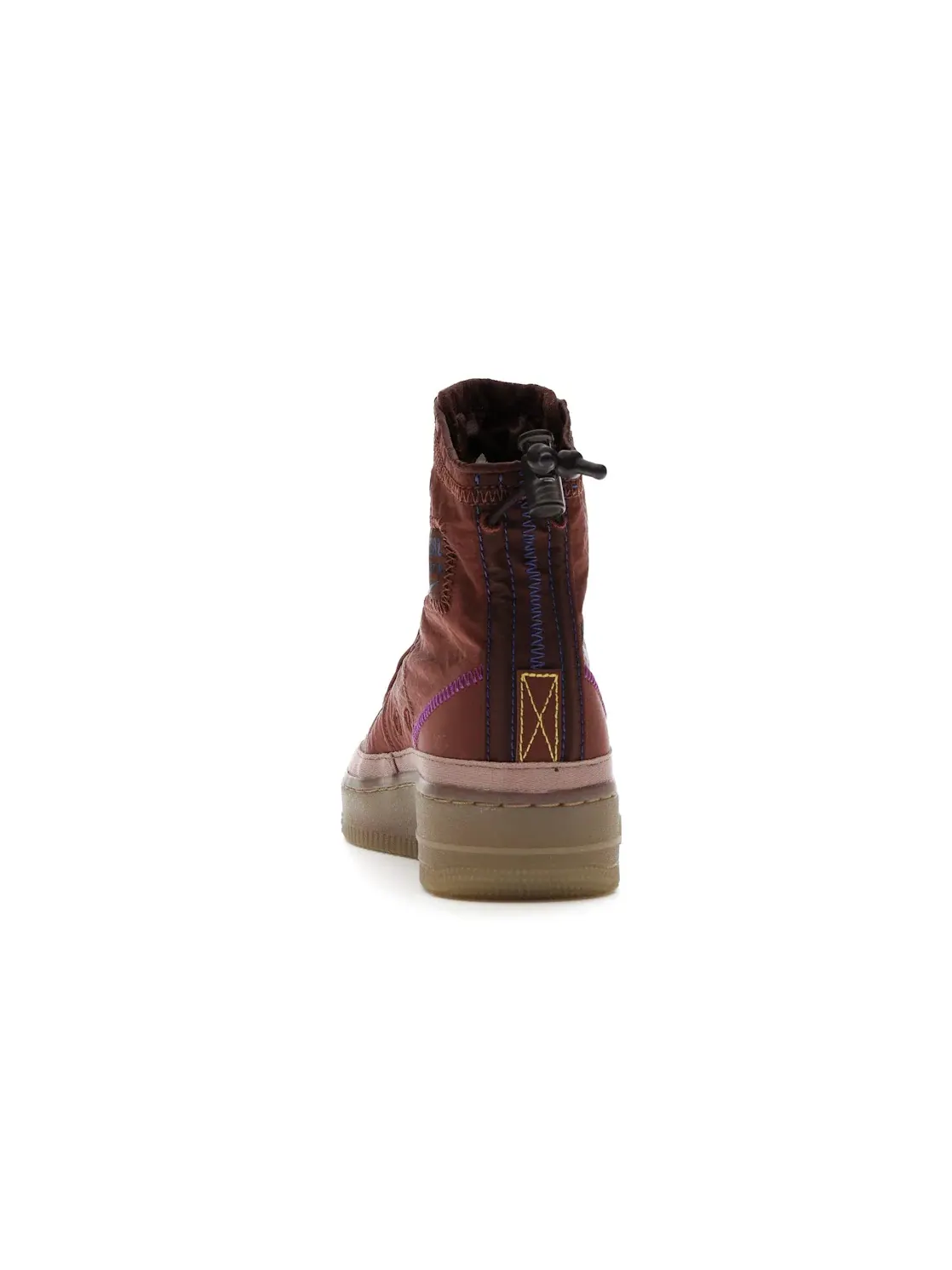 Женские ботинки с высоким берцем Nike Air Force 1 Shell — изображение 4 из 4, темный/бордовый