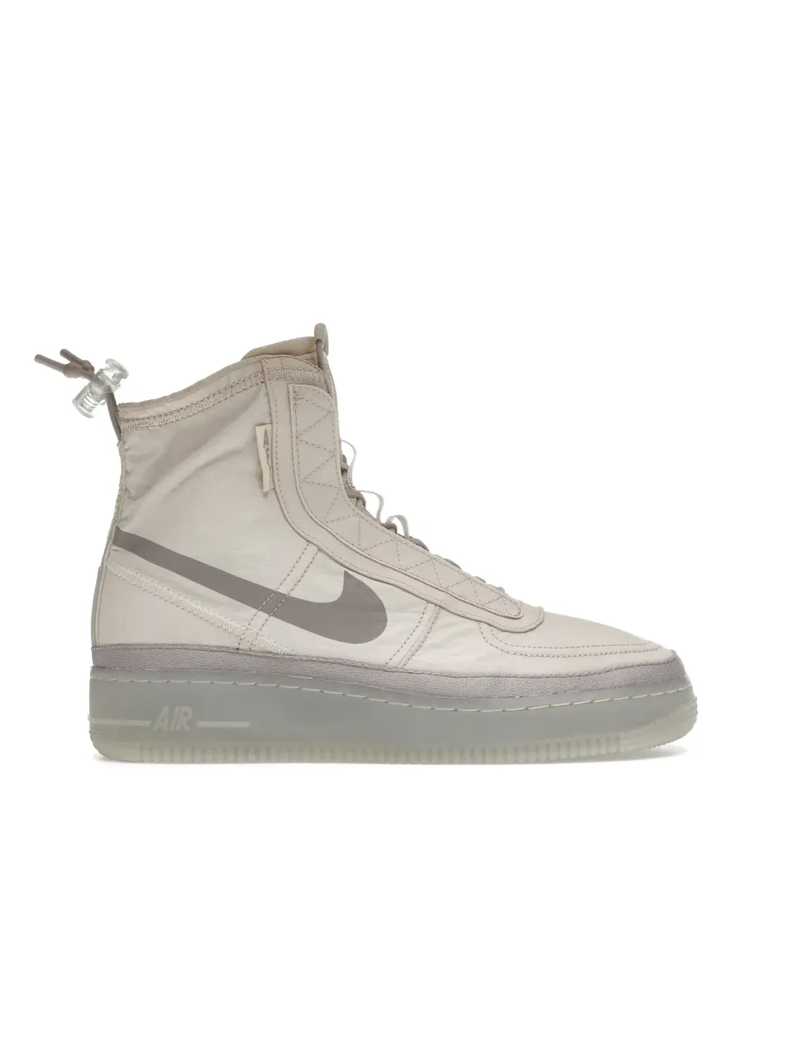 Женские ботинки с высоким берцем Nike Air Force 1 Shell — изображение 1 из 4, кремовый/графитовый