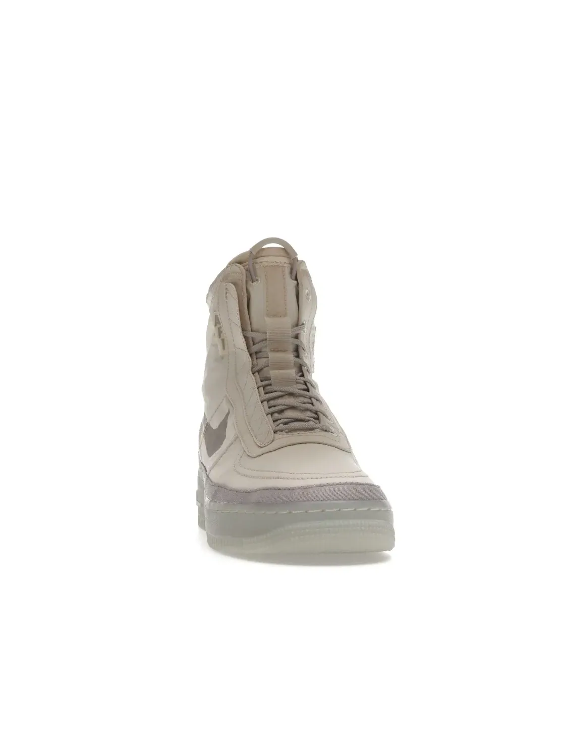 Женские ботинки с высоким берцем Nike Air Force 1 Shell — изображение 2 из 4, кремовый/графитовый