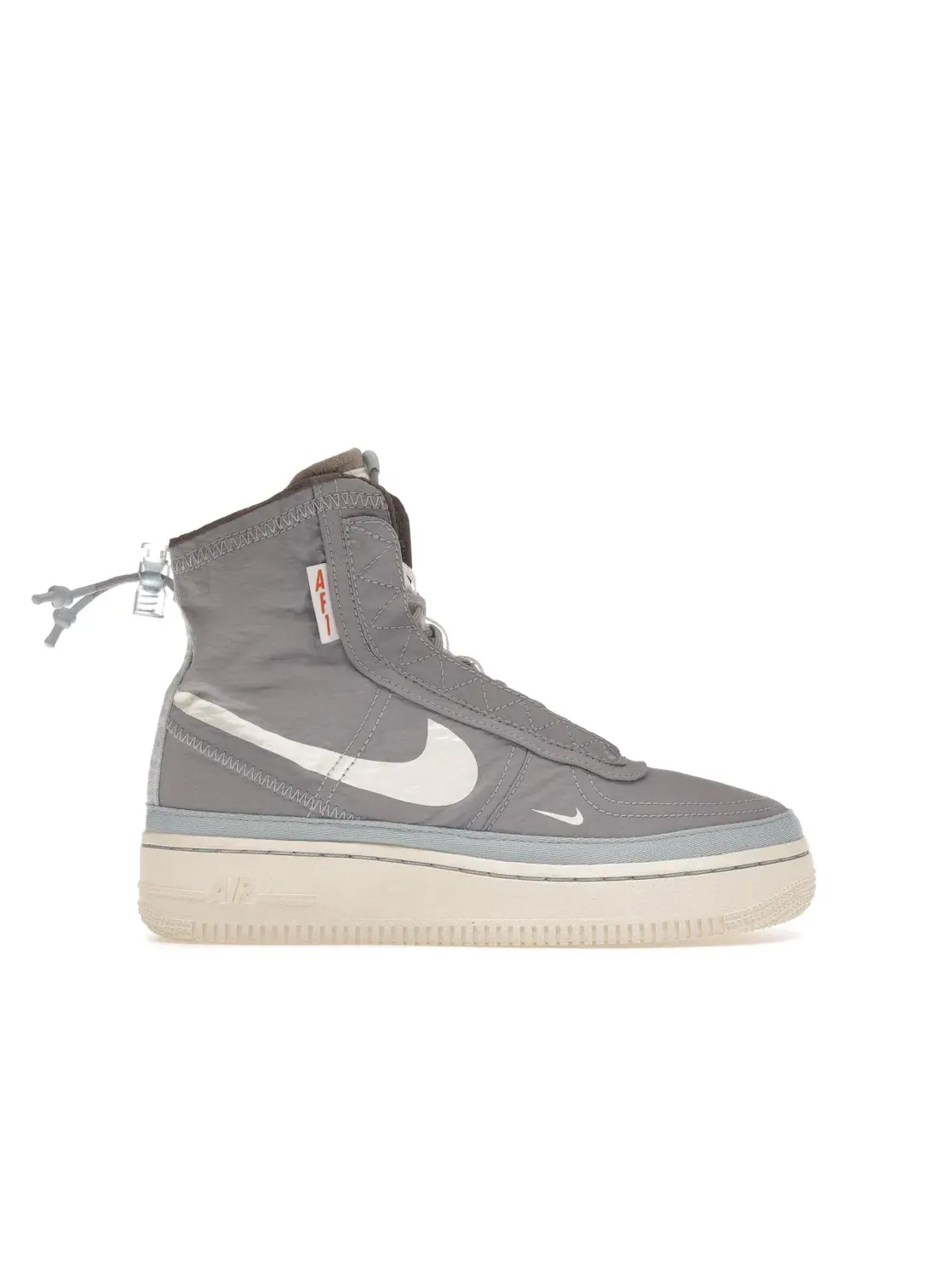 Женские ботинки с высоким берцем Nike Air Force 1 Shell — изображение 1 из 4, фиолетовый/белый