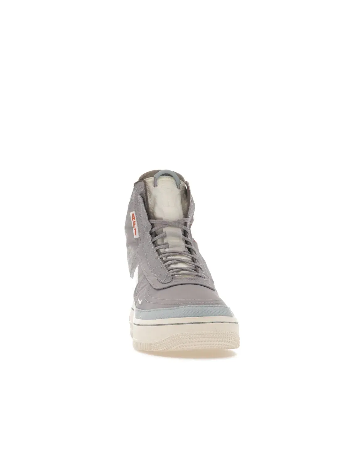 Женские ботинки с высоким берцем Nike Air Force 1 Shell — изображение 2 из 4, фиолетовый/белый