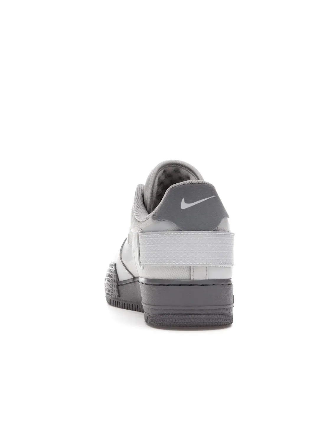 Мужские кроссовки Lifestyle с уникальной системой шнуровки Nike Air Force 1 Type — изображение 4 из 4, серый/серый