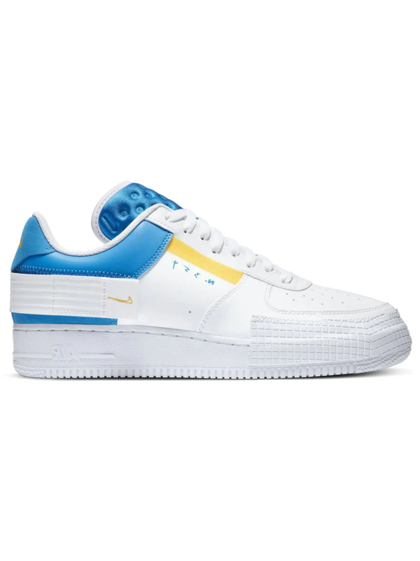 Мужские кроссовки Lifestyle Nike Air Force 1 Low Type — изображение 1 из 1, белый/черный/синий