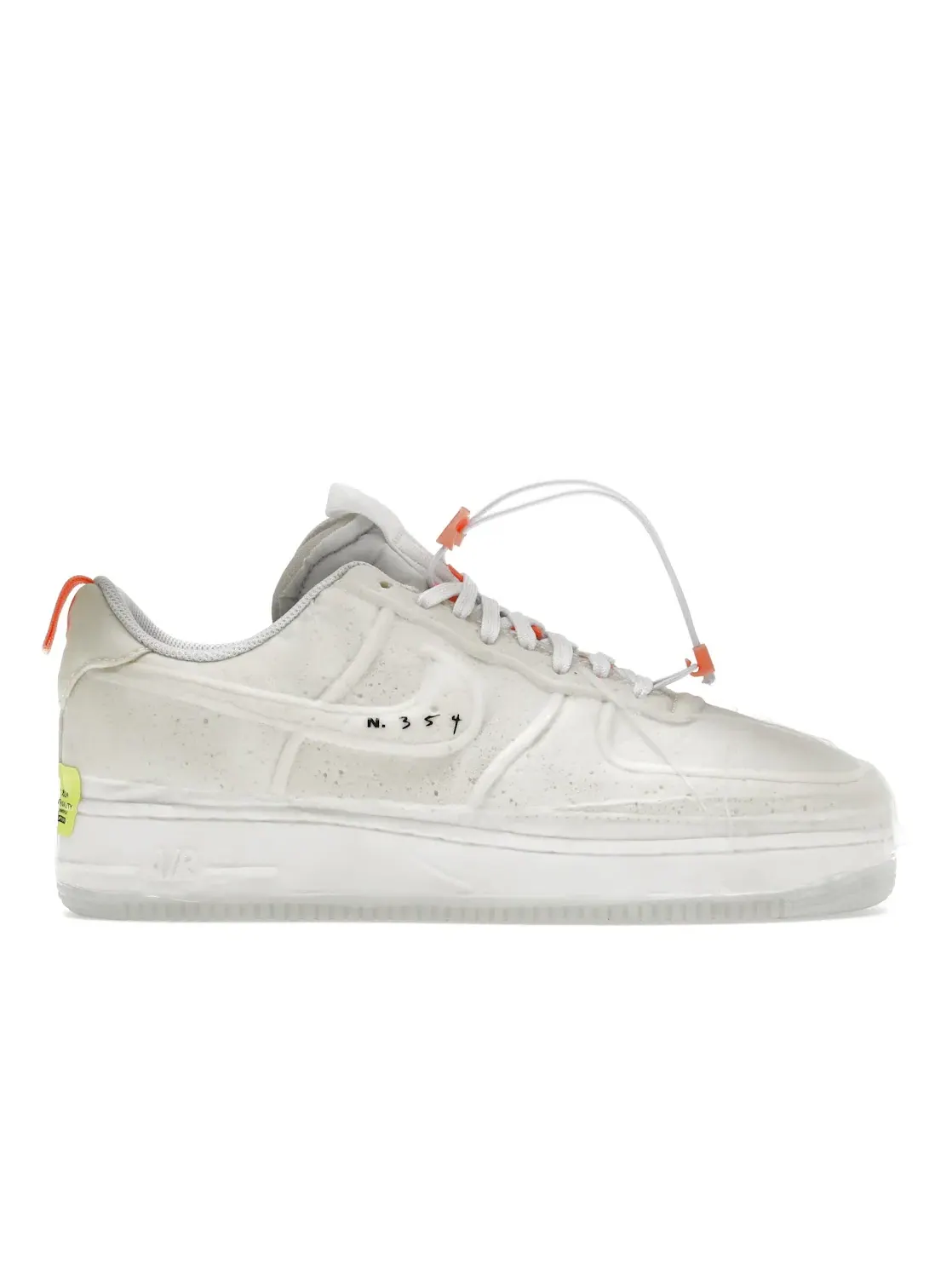 Мужские кроссовки Lifestyle Nike Air Force 1 Low Experimental — изображение 1 из 4, белый/оранжевый