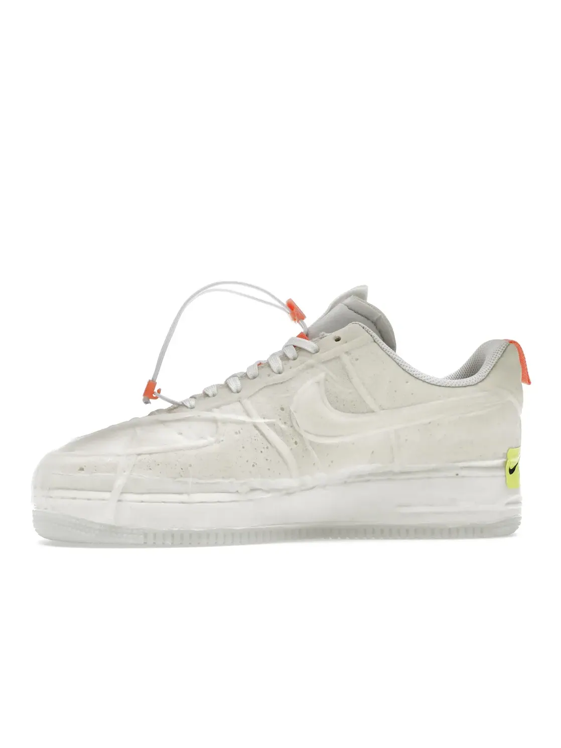 Мужские кроссовки Lifestyle Nike Air Force 1 Low Experimental — изображение 3 из 4, белый/оранжевый