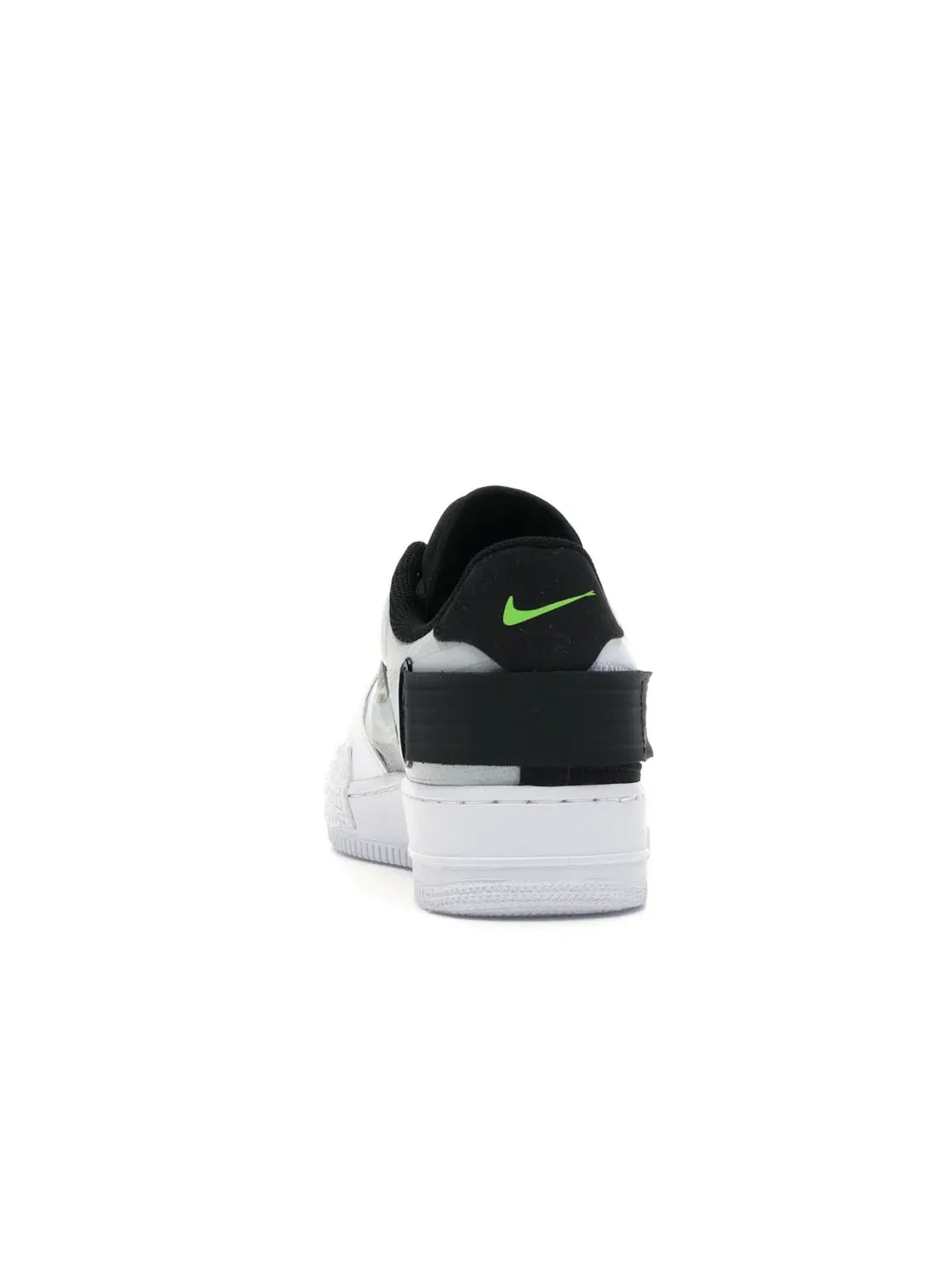 Мужские кроссовки с яркими акцентами Nike Air Force 1 Type — изображение 4 из 4, белый/черный-белый