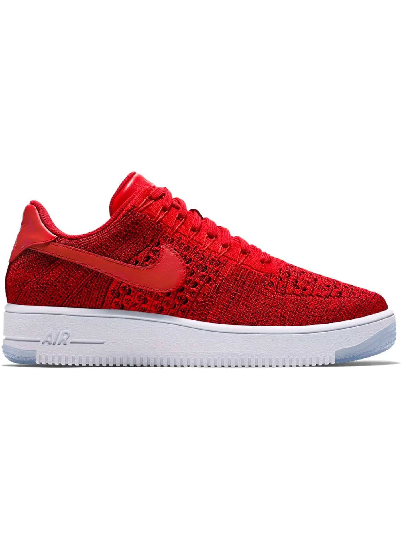 Мужские кроссовки Lifestyle с верхом из Flyknit Nike Air Force 1 Ultra Flyknit Low Nike — изображение 1 из 1, красный/белый