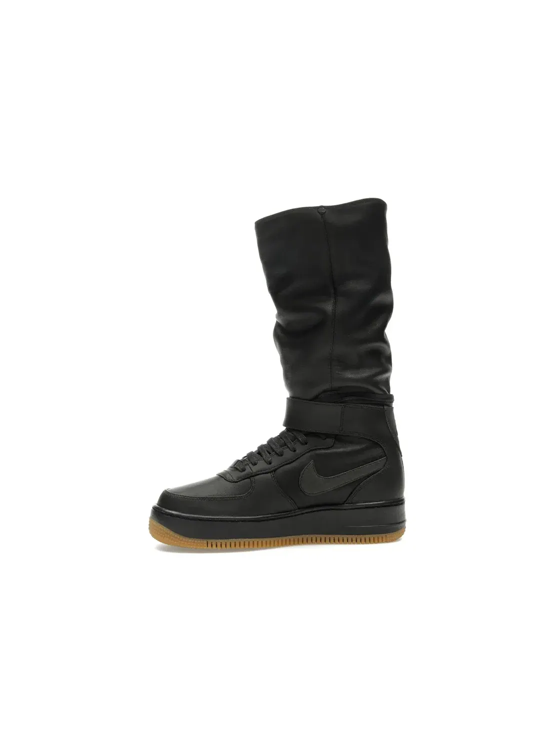Женские ботинки с высоким берцем Nike Air Force 1 Upstep Warrior — изображение 3 из 4, черный