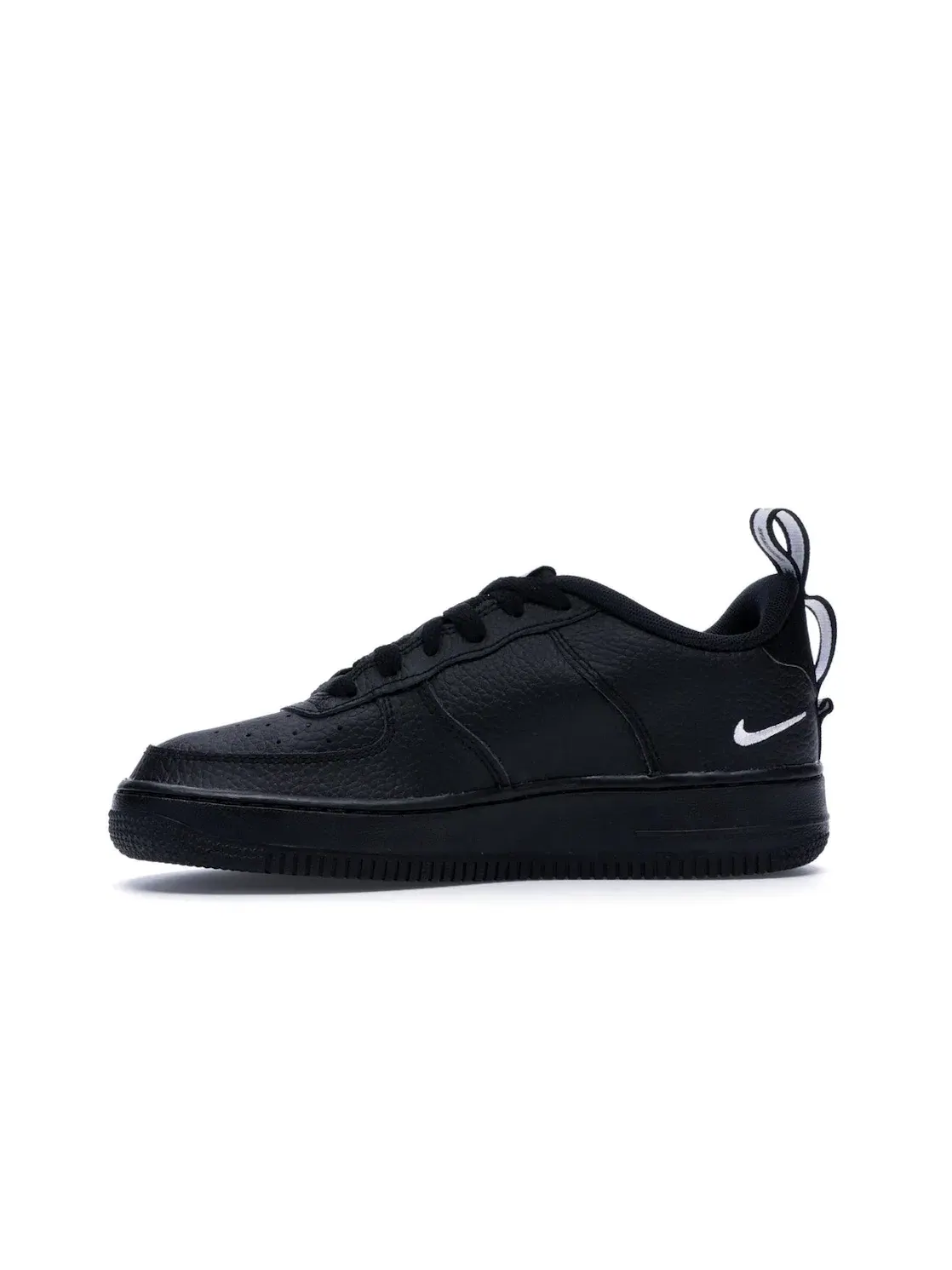 Детские кроссовки Lifestyle Nike Air Force 1 Utility — изображение 3 из 4, черный/белый-желтый