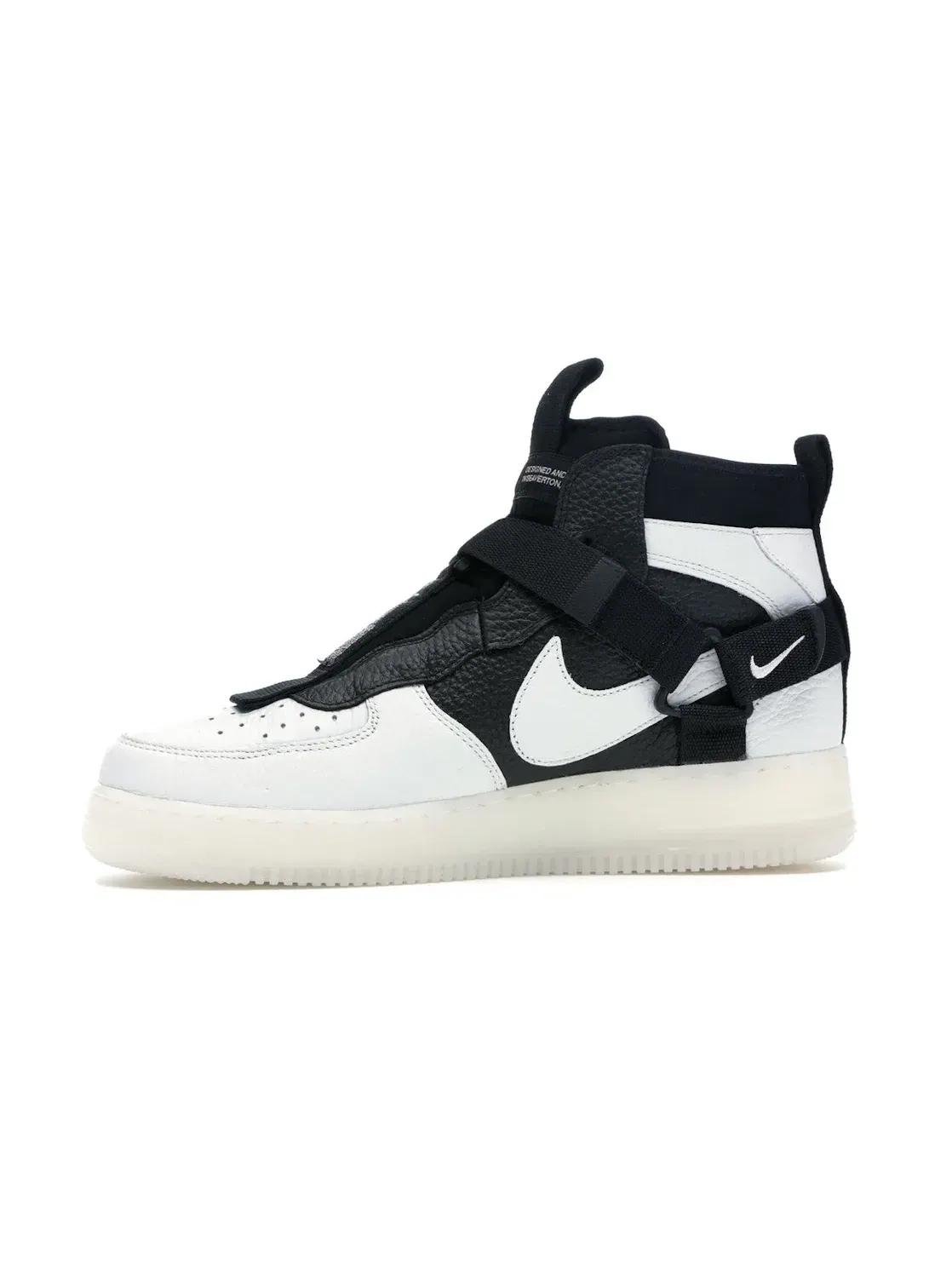 Мужские кроссовки lifestyle Nike Air Force 1 Utility Mid — изображение 3 из 4, белый/черный-белый