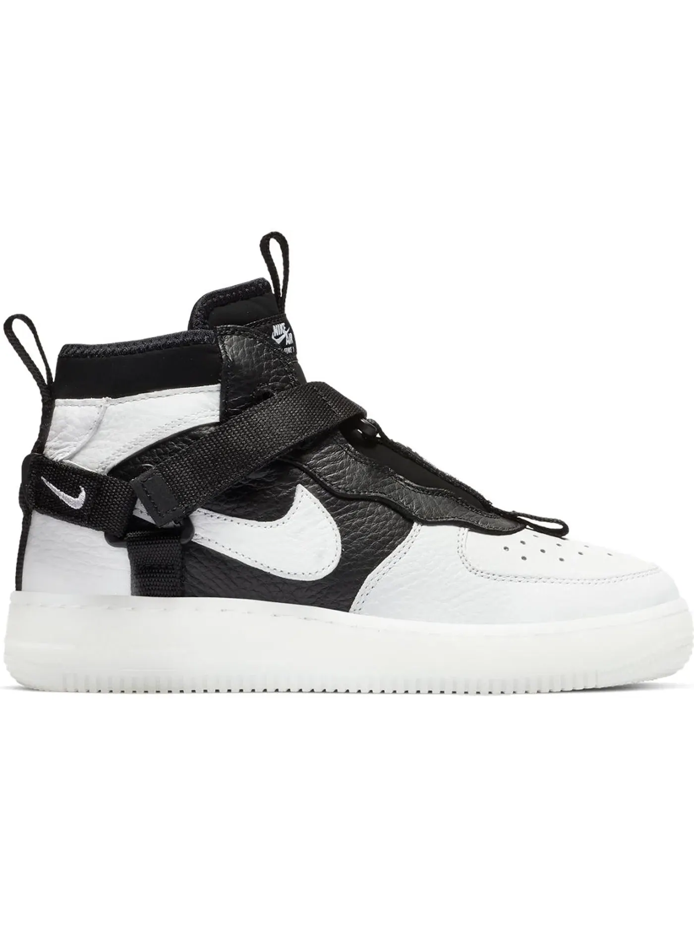 Детские кроссовки Lifestyle Nike Air Force 1 Utility Mid — изображение 1 из 1, белый/черный-белый