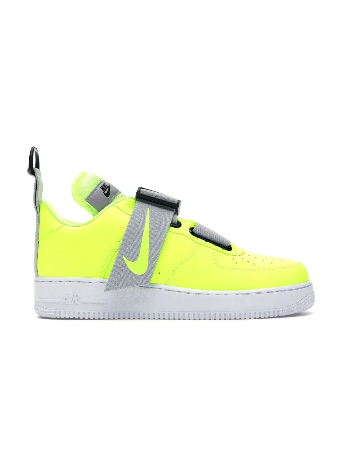 Мужские кроссовки Lifestyle с ремешком Nike Air Force 1 Utility — изображение 1 из 4, белый-черный