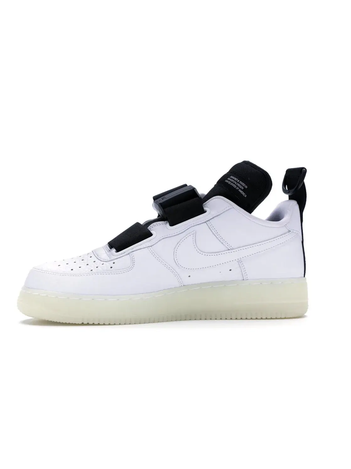 Мужские кроссовки Lifestyle с подсветкой Nike Air Force 1 Utility — изображение 3 из 4, белый/черный
