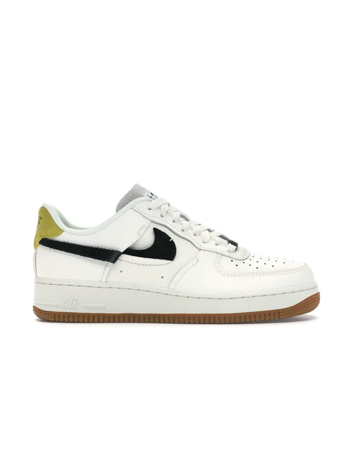 Женские кроссовки Lifestyle с дизайном Vandalized Nike Air Force 1 Vandalized — изображение 1 из 4, желтый-белый-черный