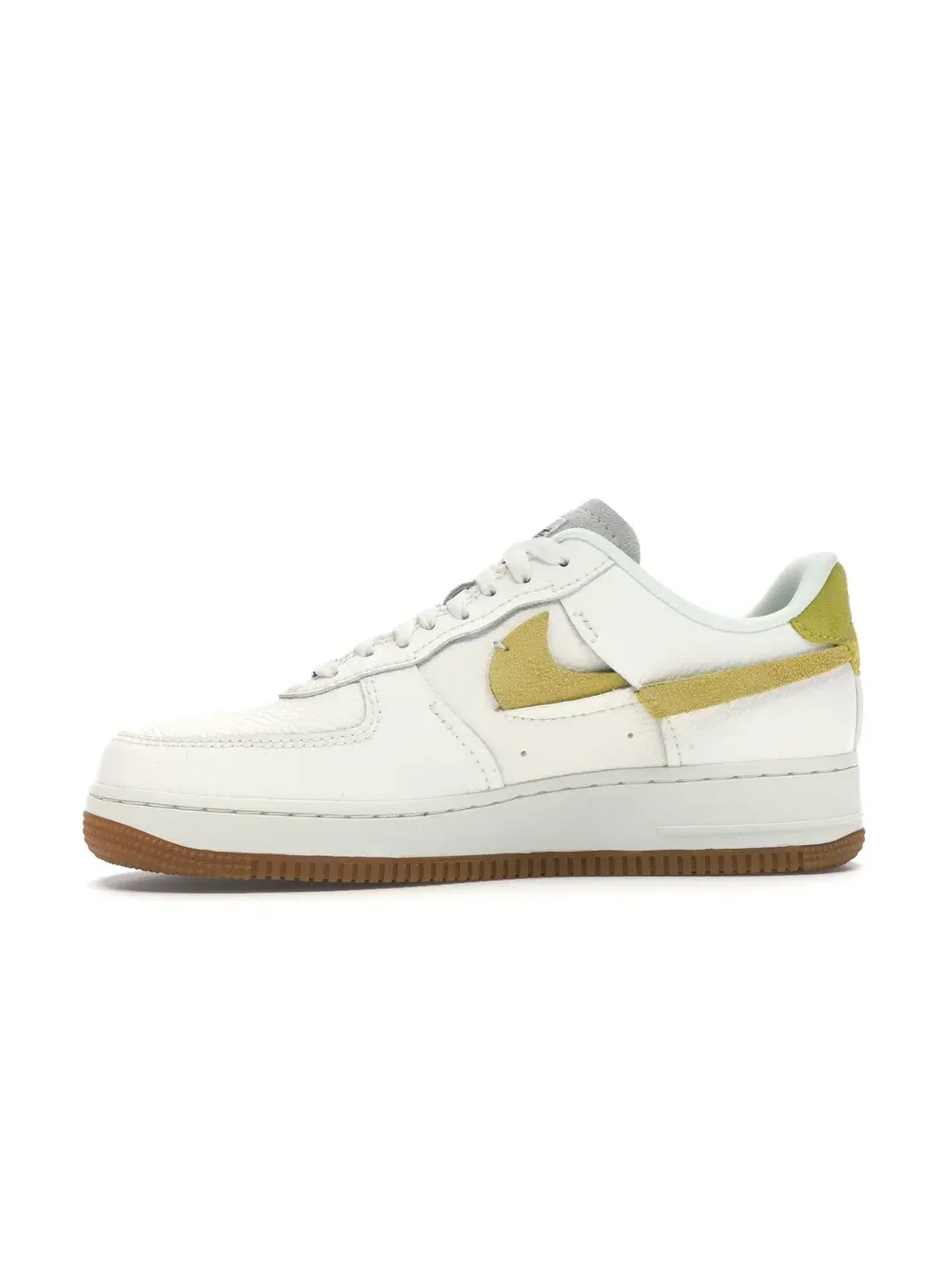 Женские кроссовки Lifestyle с дизайном Vandalized Nike Air Force 1 Vandalized — изображение 3 из 4, желтый-белый-черный