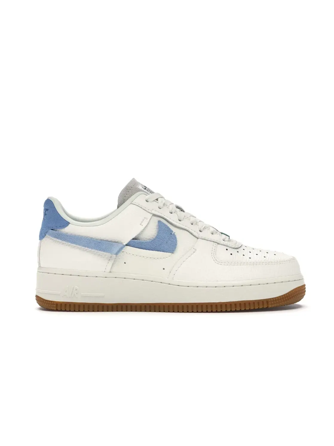 Женские кроссовки с деконструированным дизайном Nike Air Force 1 Vandalized — изображение 1 из 4, зеленый