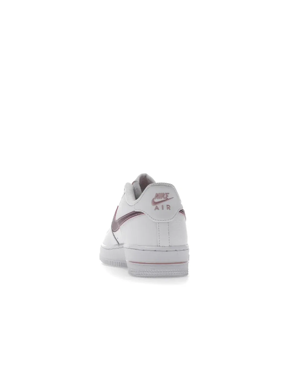Детские кроссовки Lifestyle с низким верхом Nike Air Force 1 Low — изображение 4 из 4, белый/розовый