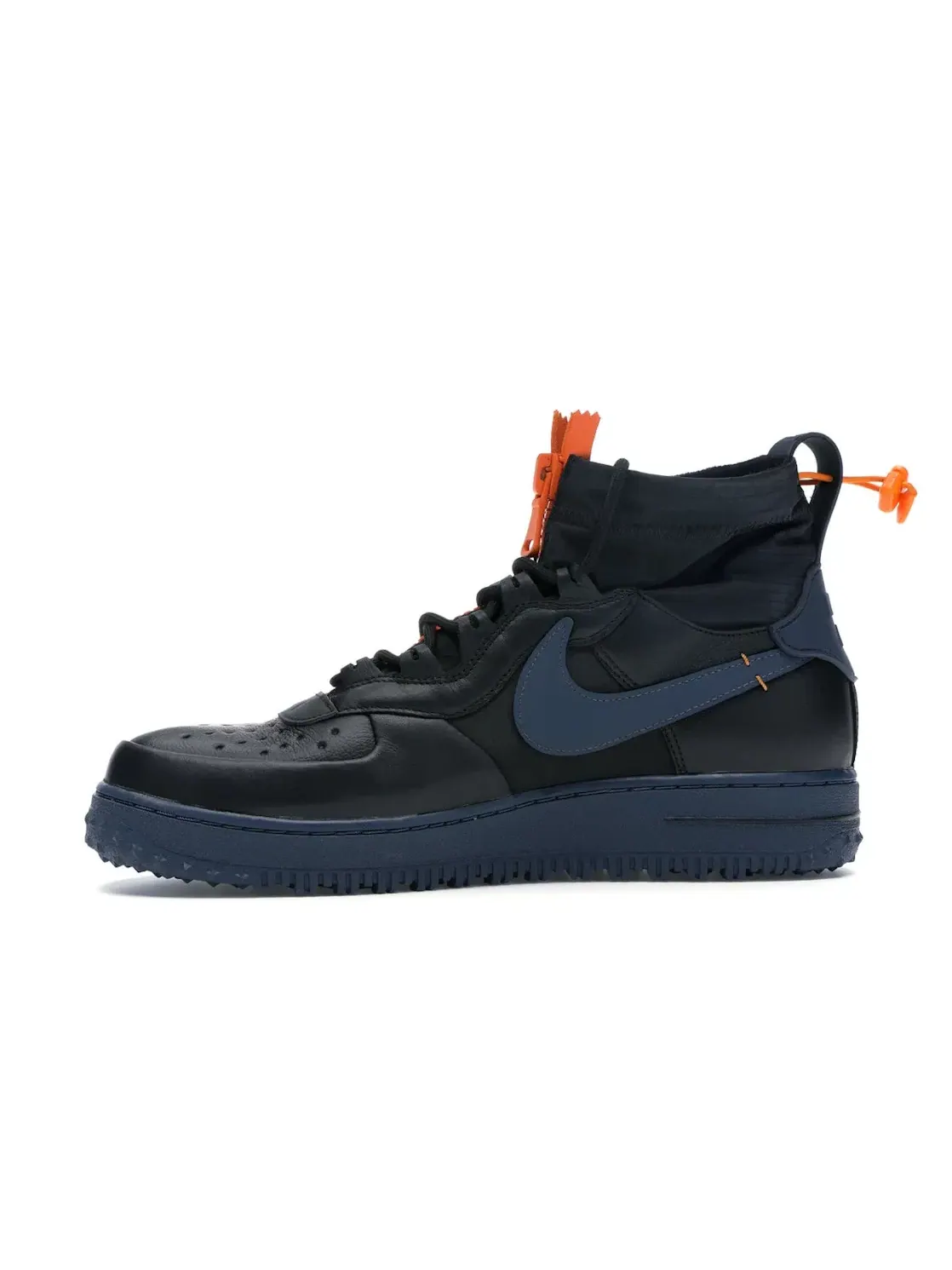Мужские ботинки Nike Air Force 1 Winter Gore-Tex Black Bright Ceramic Thunder Blue — изображение 3 из 4