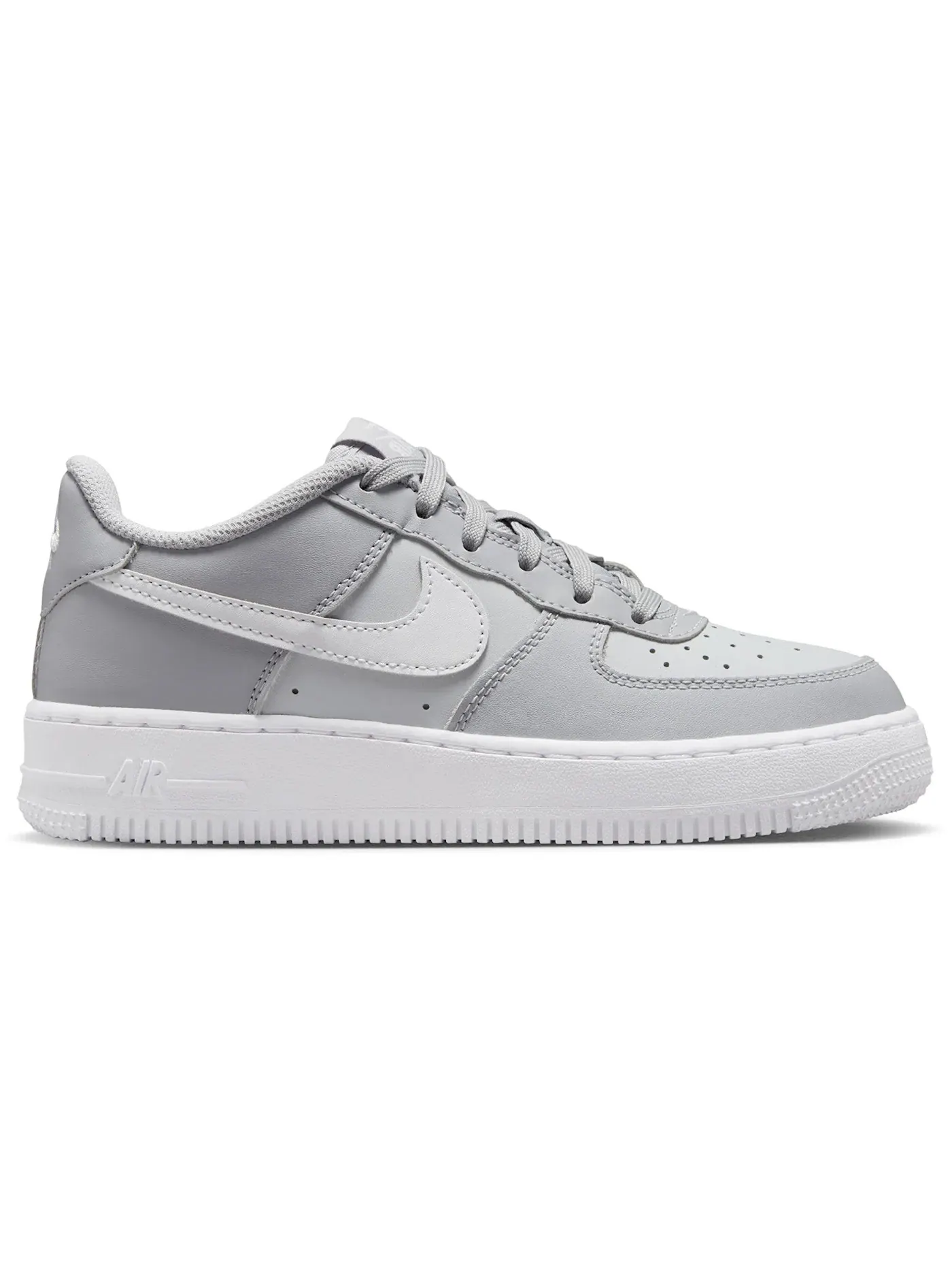 Детские кроссовки Lifestyle Nike Air Force 1 — изображение 1 из 1, серый/платиновый/белый