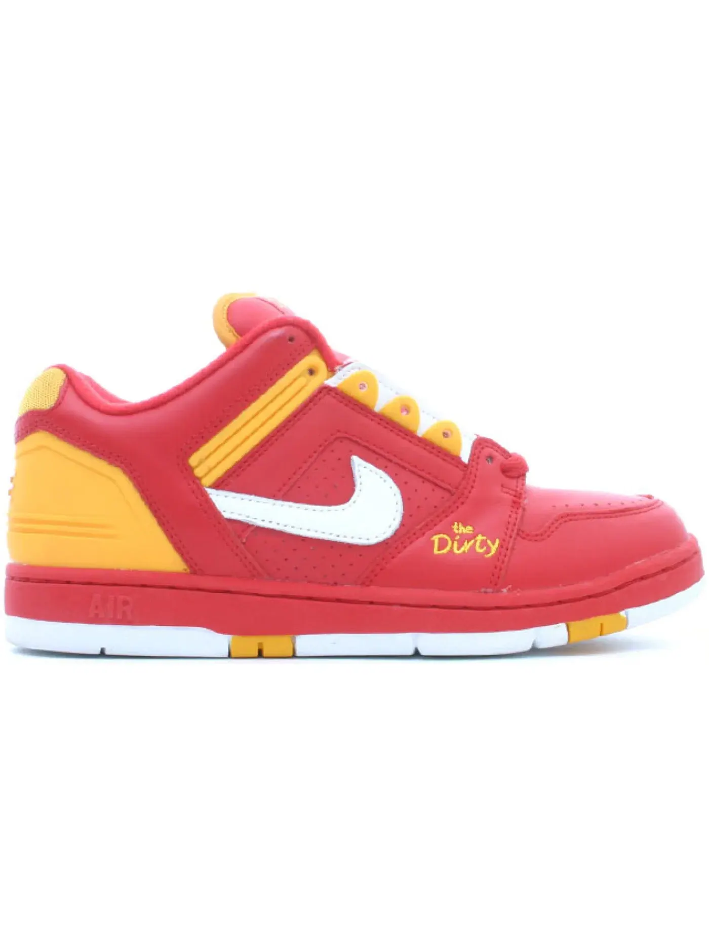 Мужские кроссовки Lifestyle Nike Air Force 2 Low — изображение 1 из 1, красный/белый