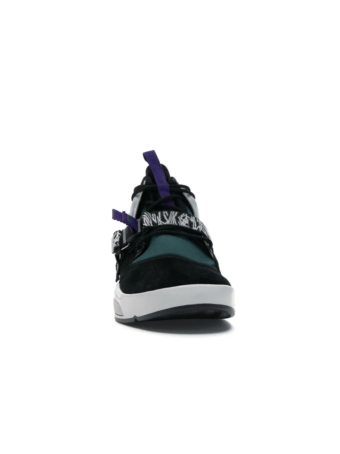 Мужские кроссовки высокие с принтом Nike Air Force 270 Carnivore Nike — изображение 2 из 4, черный/фиолетовый-темный