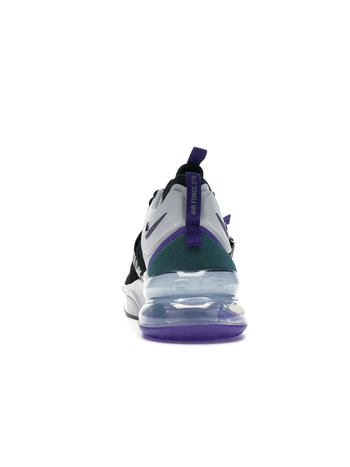 Мужские кроссовки высокие с принтом Nike Air Force 270 Carnivore Nike — изображение 4 из 4, черный/фиолетовый-темный