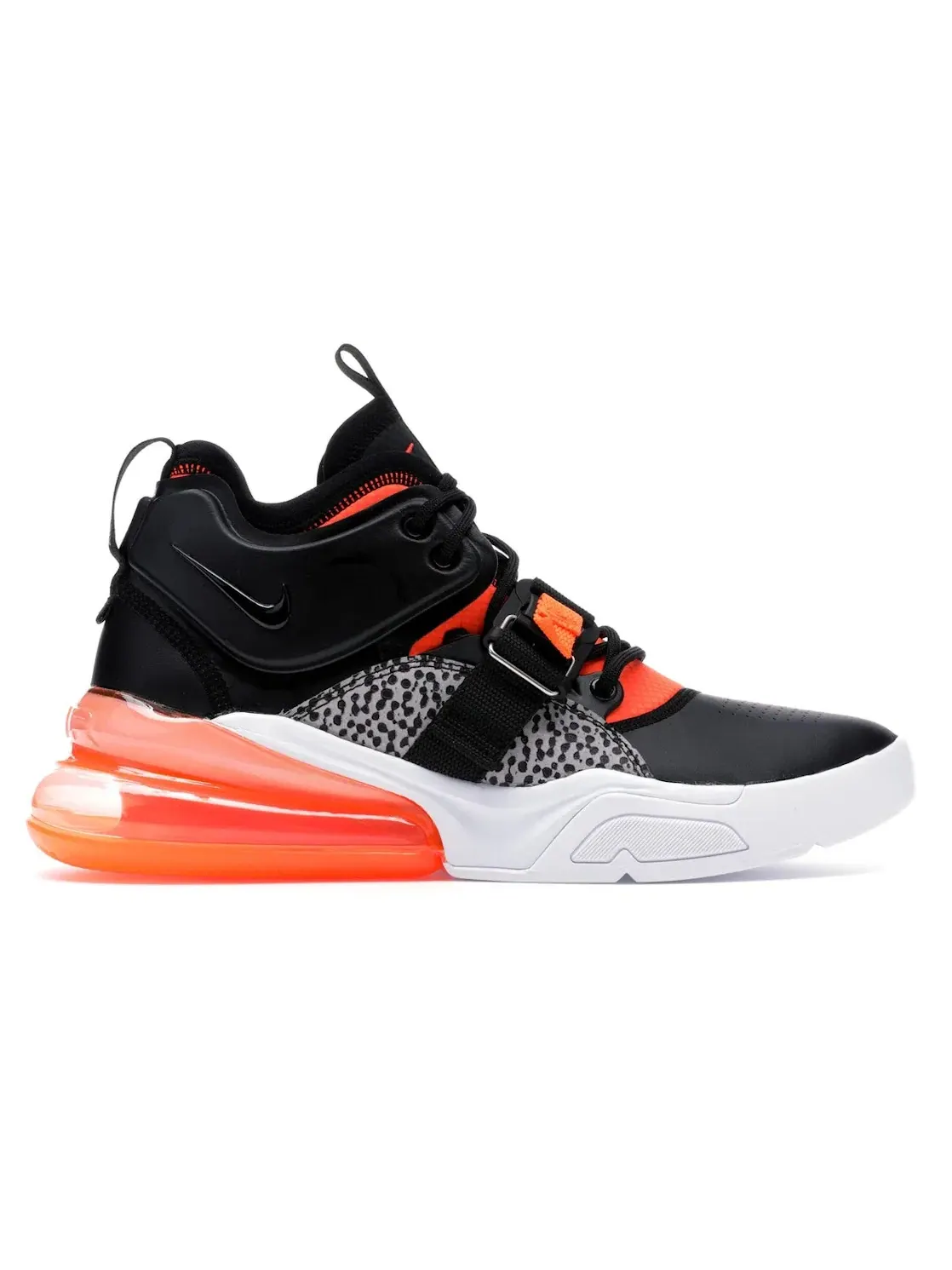 Мужские кроссовки с принтом Safari Nike Air Force 270 — изображение 1 из 4, черный/-серый-белый