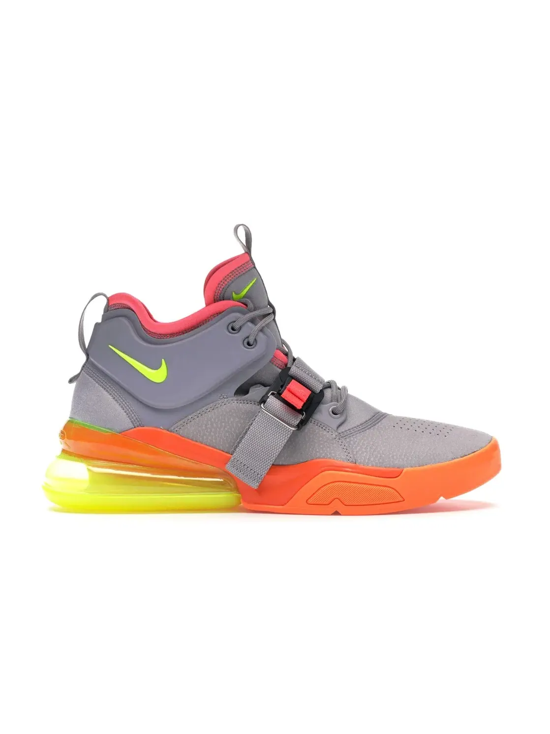 Мужские кроссовки Lifestyle Nike Air Force 270 — изображение 1 из 4, серый/оранжевый