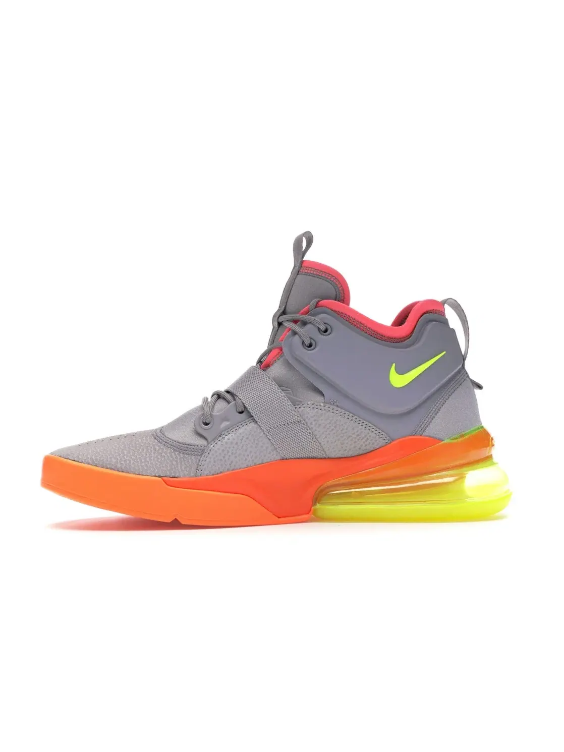 Мужские кроссовки Lifestyle Nike Air Force 270 — изображение 3 из 4, серый/оранжевый