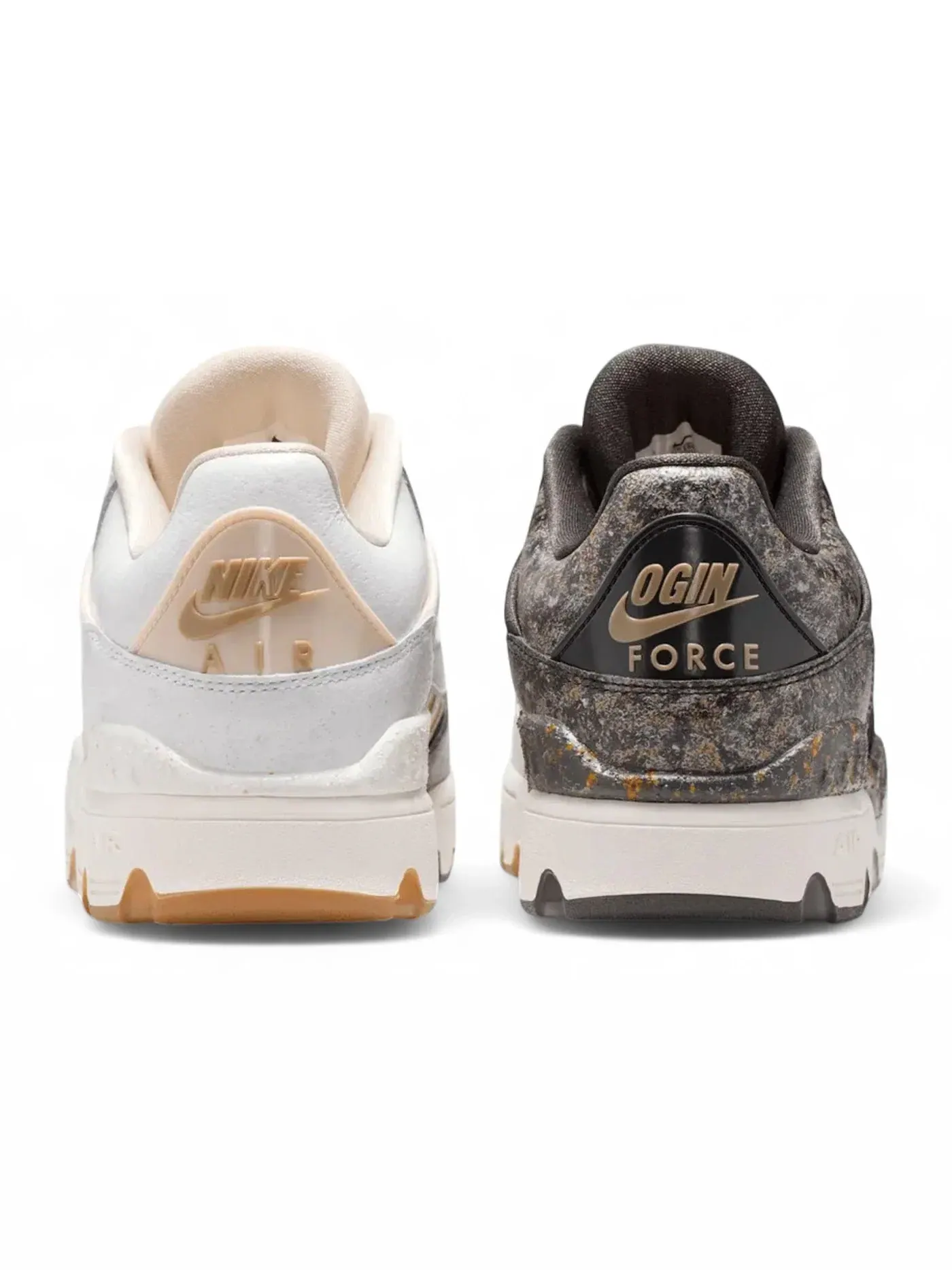 Мужские кроссовки Lifestyle Nike Air Force 3 Low SP Nigo Kintsugi, Phantom/Bamboo/Night Stadium — изображение 2 из 2