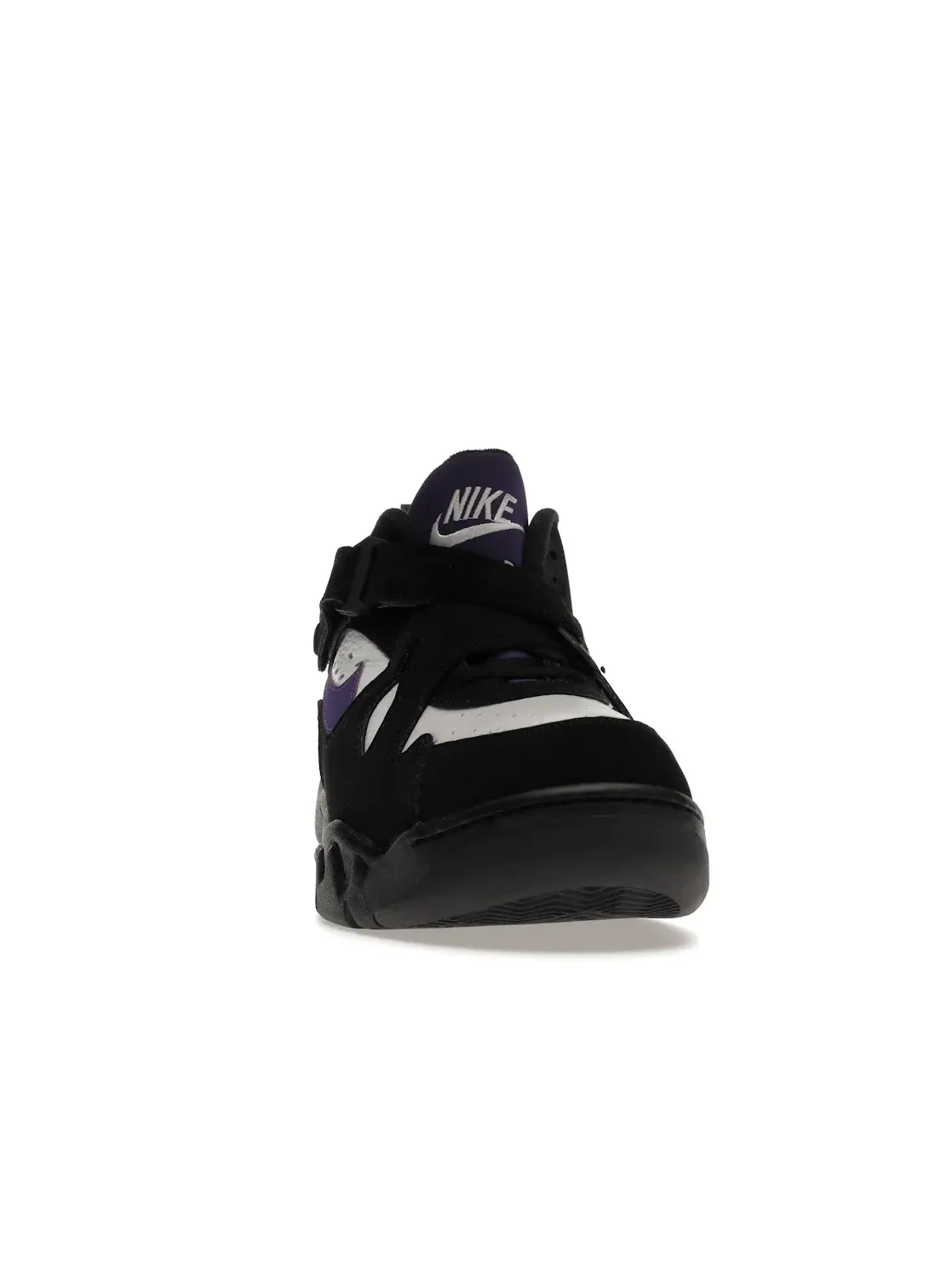 Мужские кроссовки с воздушной амортизацией Nike Air Force Max CB — изображение 2 из 4, черный/белый-фиолетовый