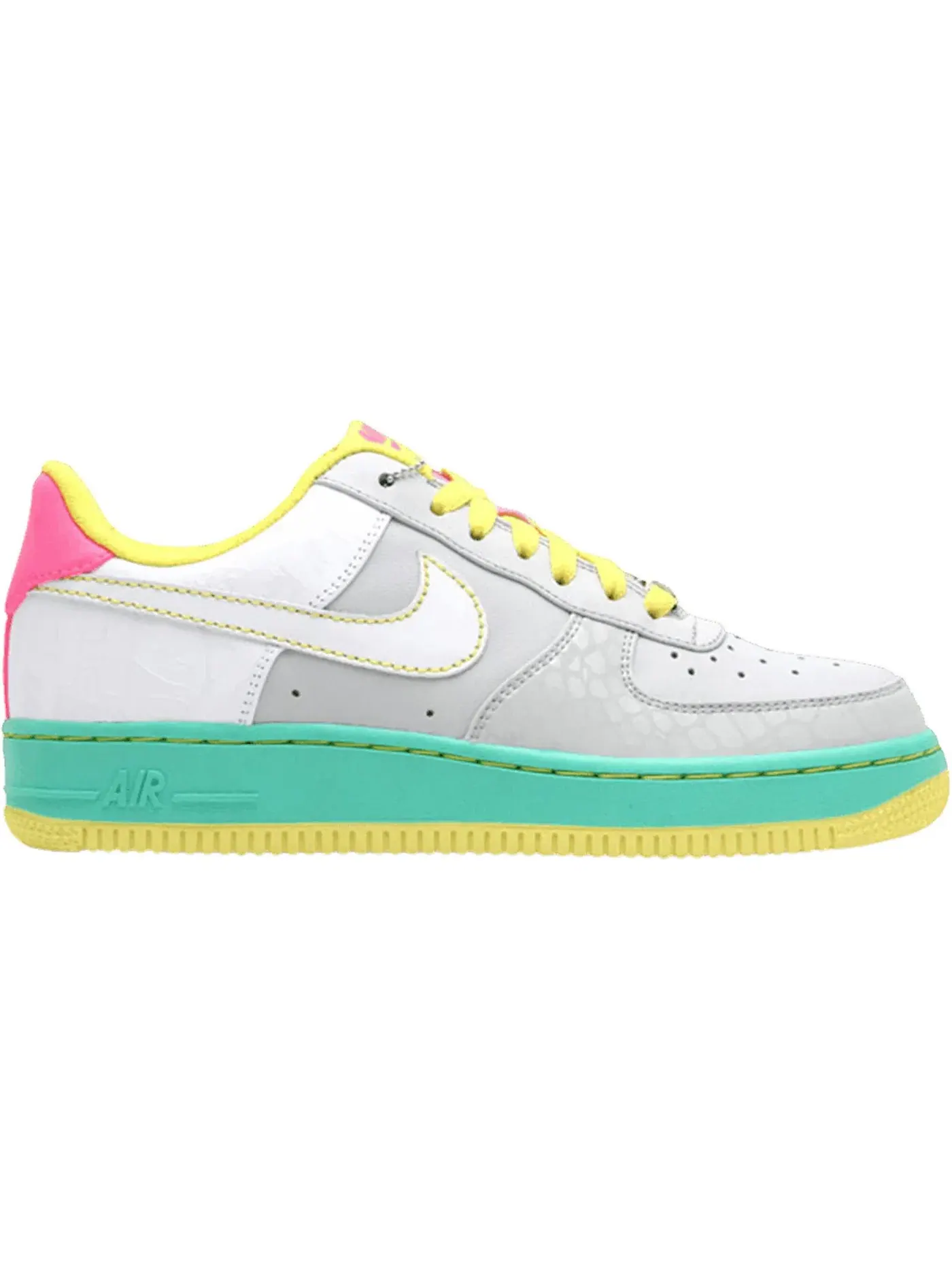 Женские кроссовки Lifestyle Nike Air Force 1 Premium — изображение 1 из 1, серый/белый