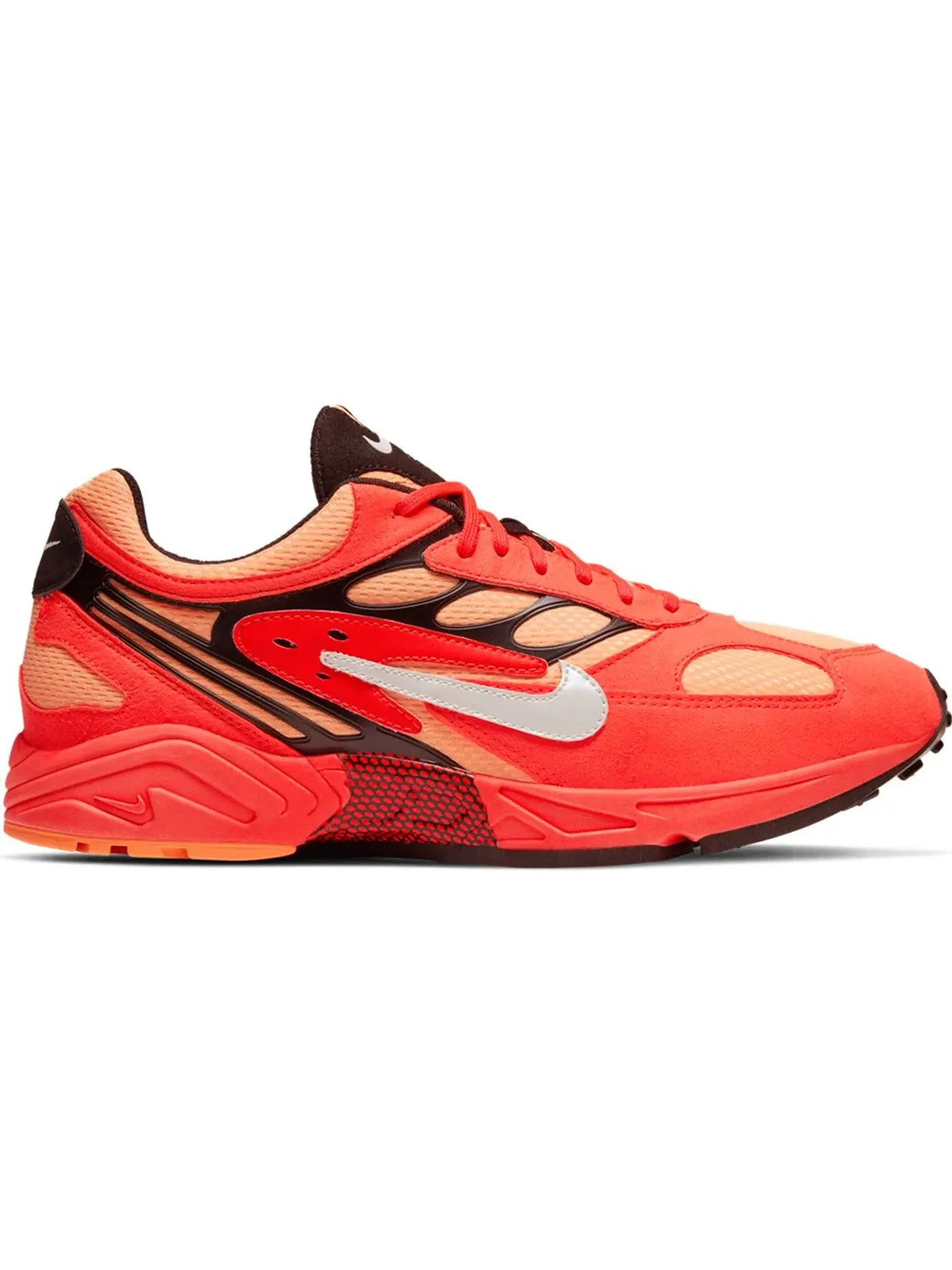 Мужские кроссовки Lifestyle Nike Air Ghost Racer Nike — изображение 1 из 1, яркий/черный-оранжевый