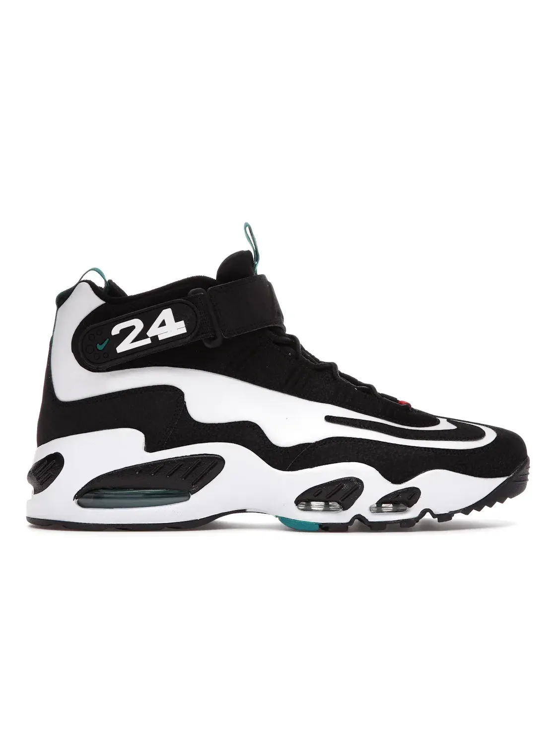 Мужские кроссовки с длинным шнурованием Nike Air Griffey Max 1 Nike — изображение 1 из 4, белый/-красный-черный
