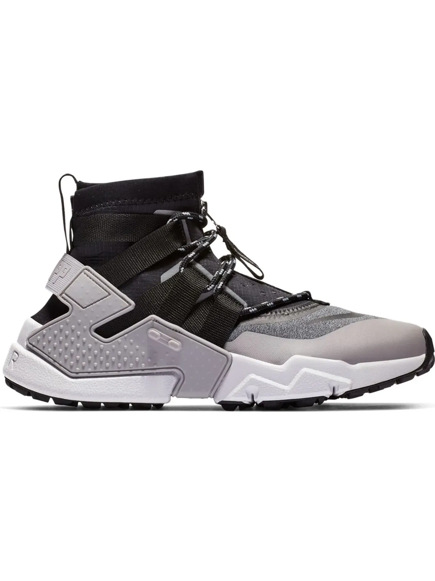Мужские ботинки Nike Air Huarache Gripp — изображение 1 из 1, серый/серый-серый-черный