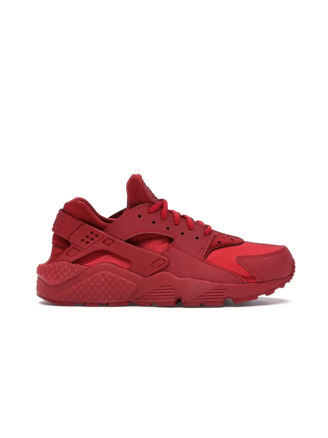 Женские кроссовки Lifestyle с кожаными вставками Nike Air Huarache — изображение 1 из 4, красный