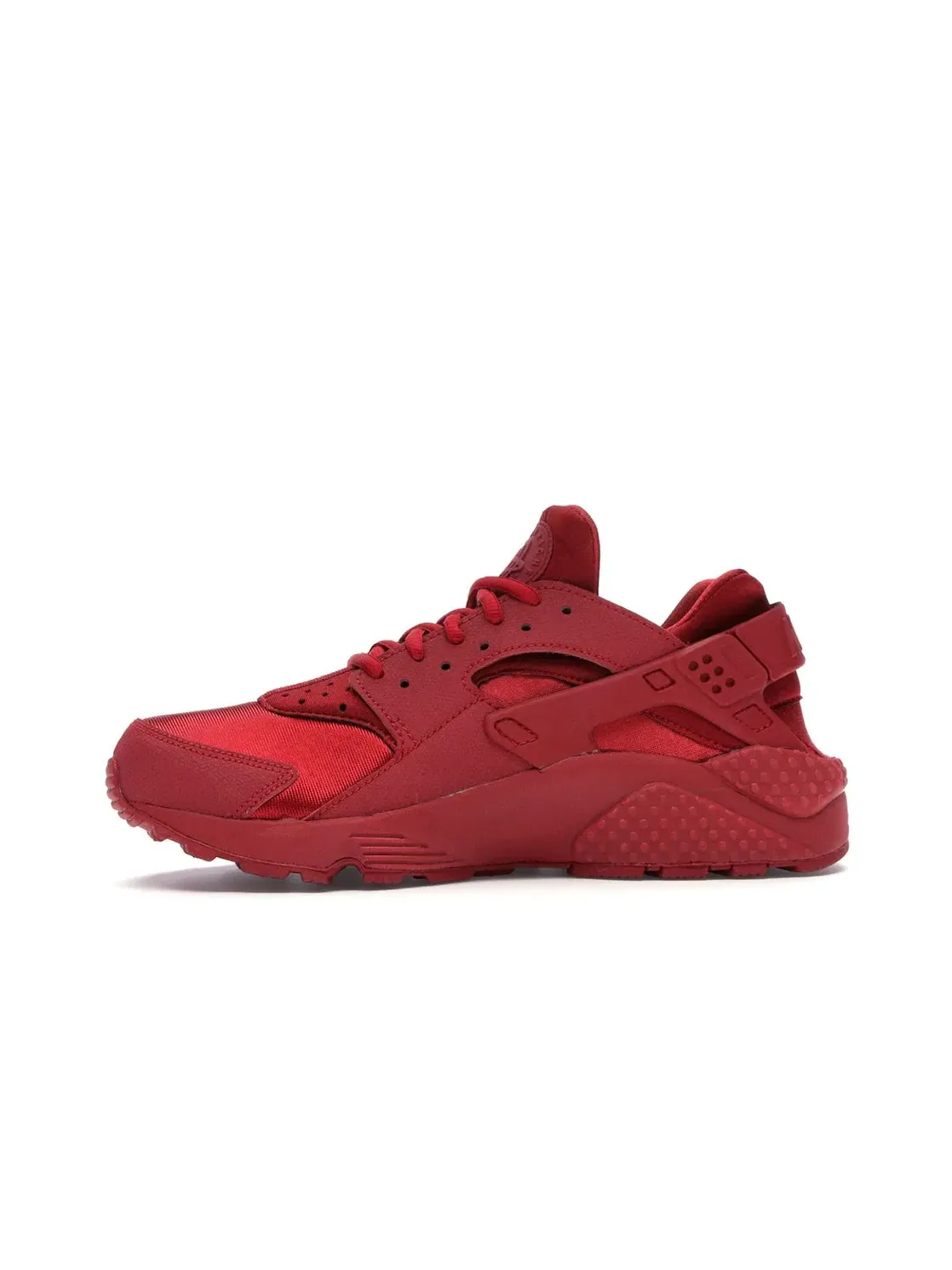 Женские кроссовки Lifestyle с кожаными вставками Nike Air Huarache — изображение 3 из 4, красный