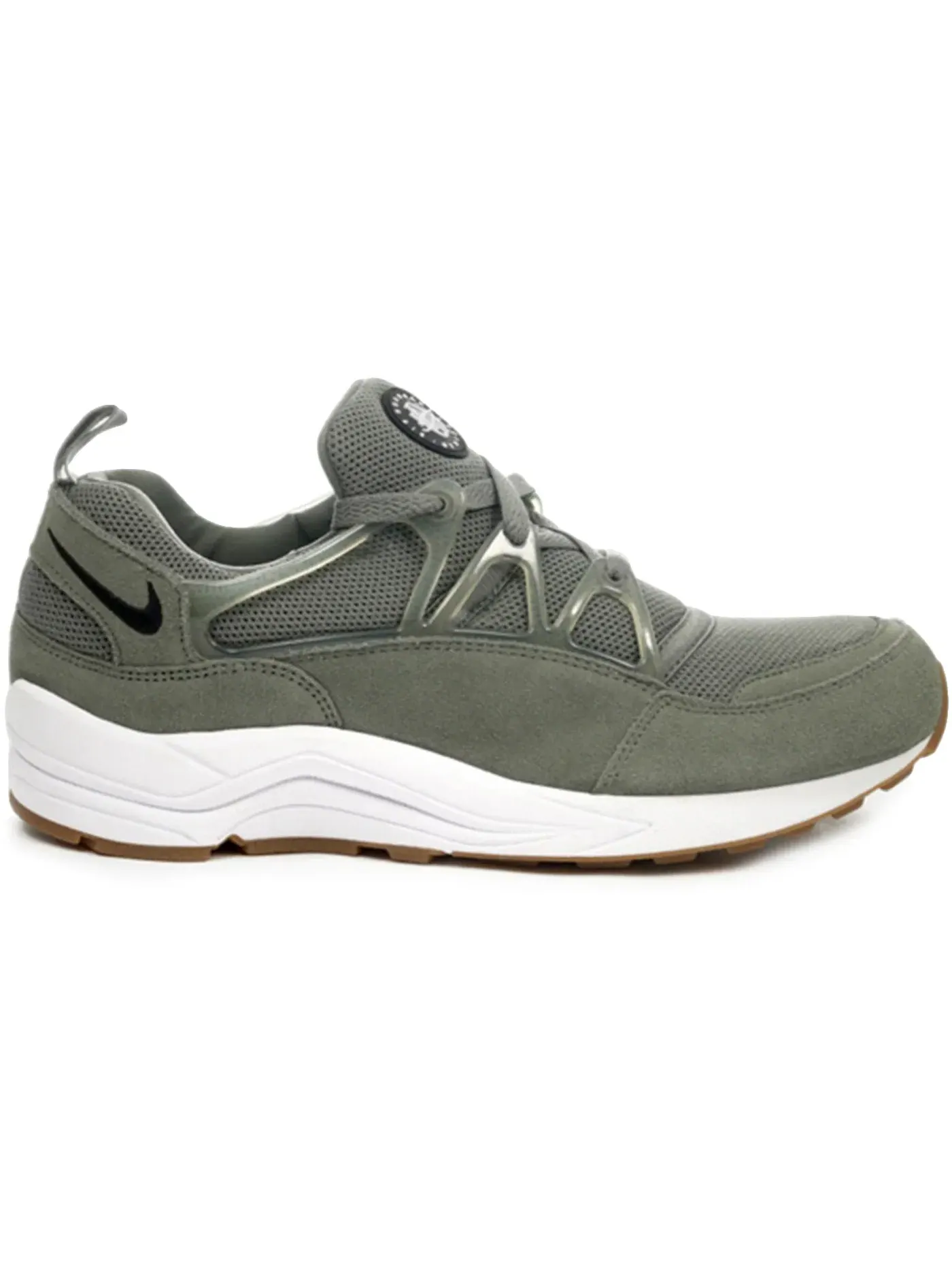 Мужские кроссовки для повседневной носки Nike Air Huarache Light — изображение 1 из 1, серый/серый-черный-белый
