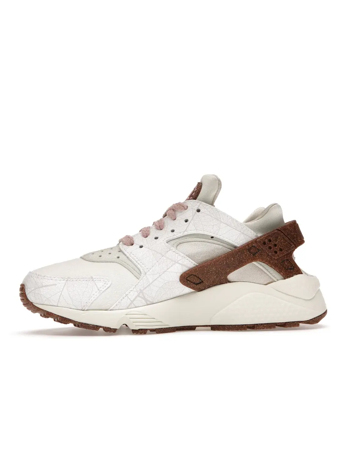 Женские кроссовки Lifestyle Nike Nike Air Huarache — изображение 3 из 4, белый/розовый
